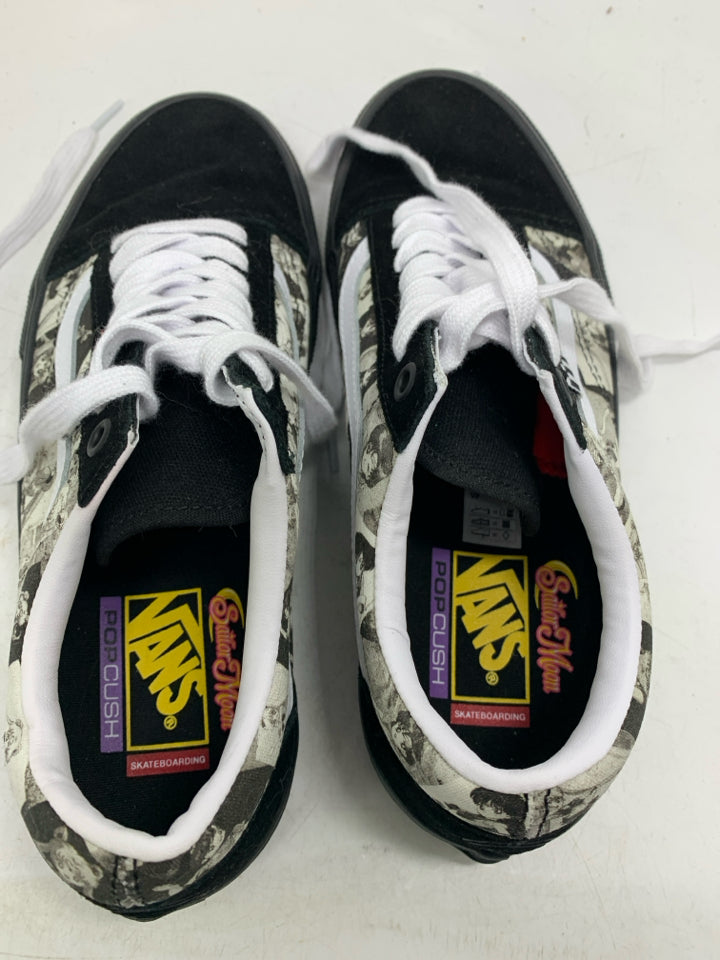 Vans Pop Cush Sailor Moon Shoes (Men-7.5, Wom-9)- Pre-Owned