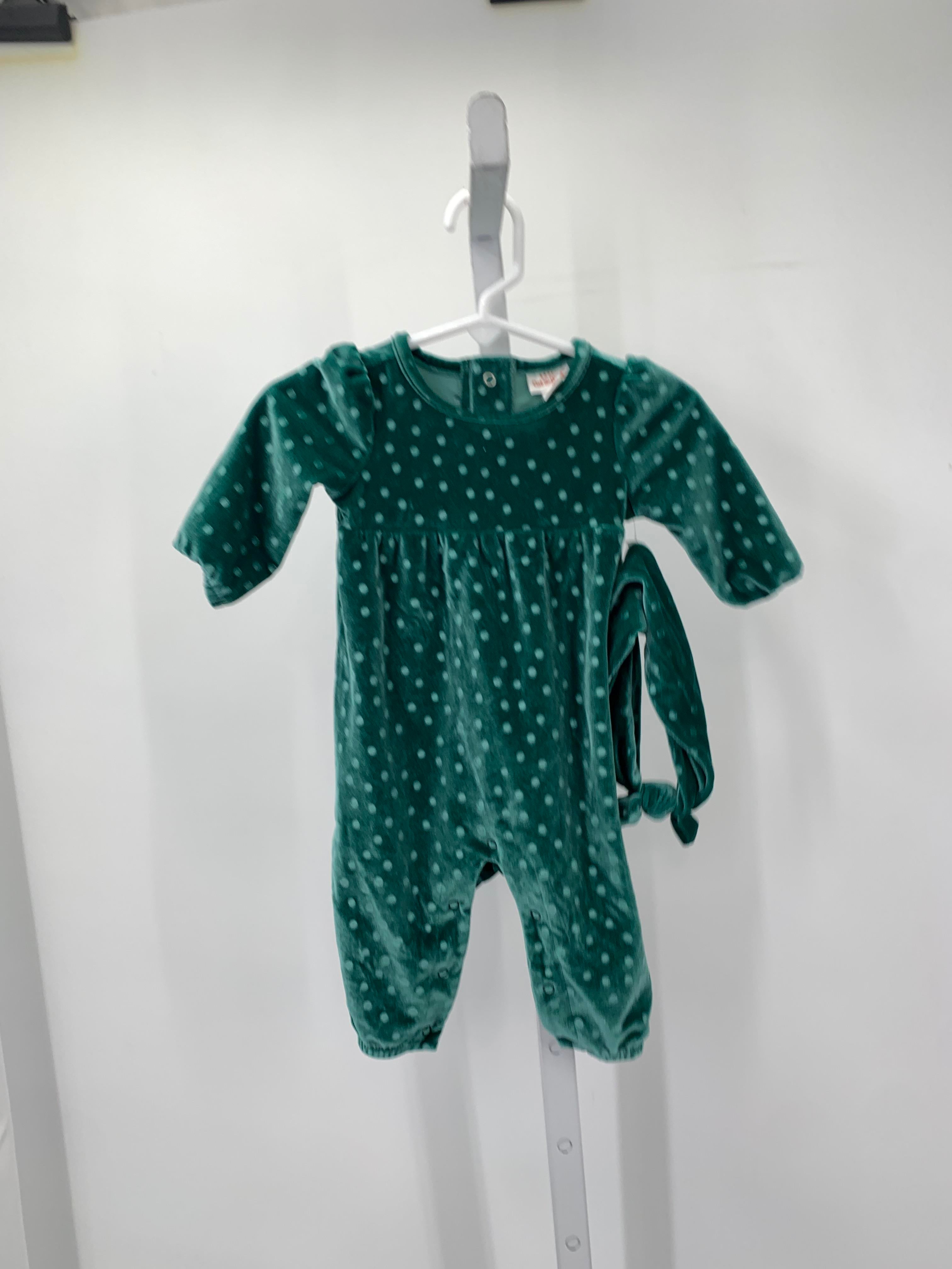 Cat & Jack Size 0-3 months Girls Long Slv. Romper