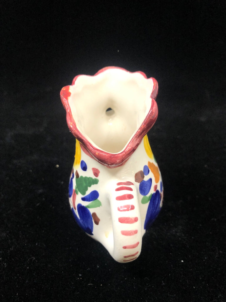 ROOSTER CERAMIC CREAMER.