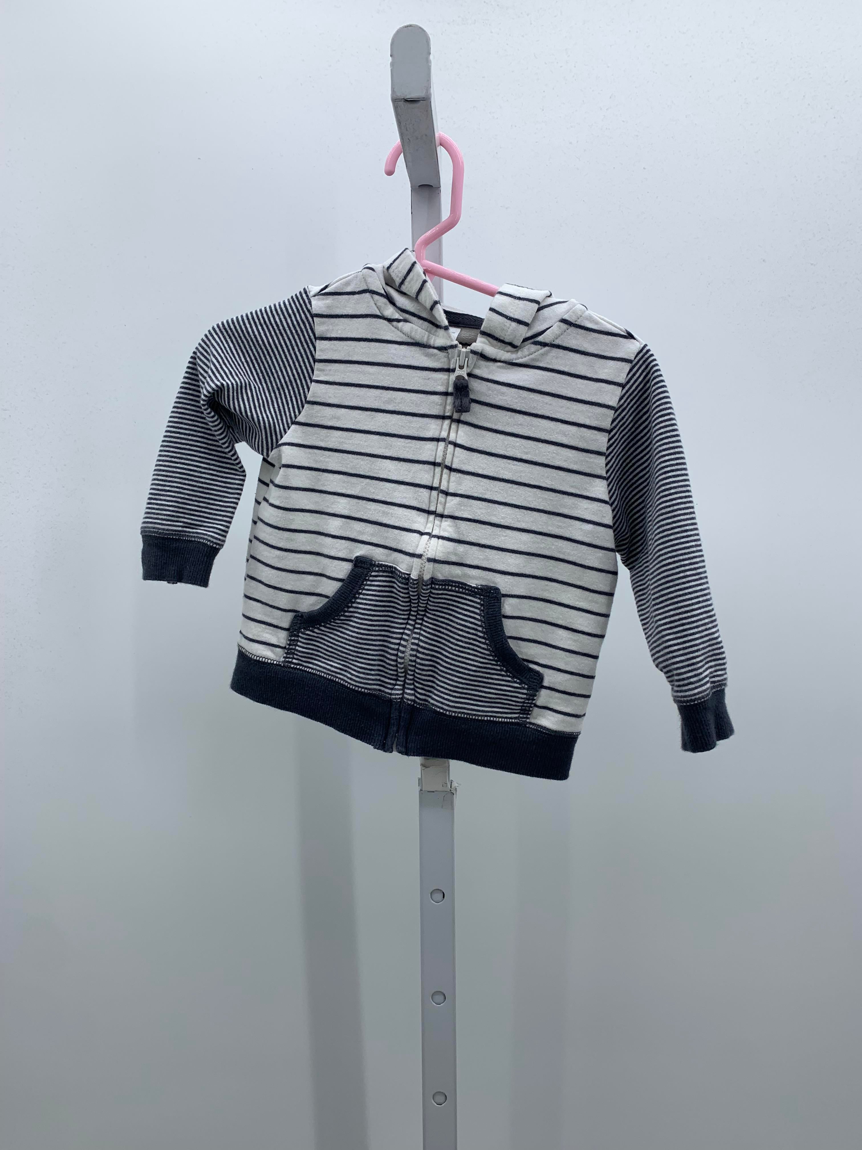 STRIPE KNIT JACKET