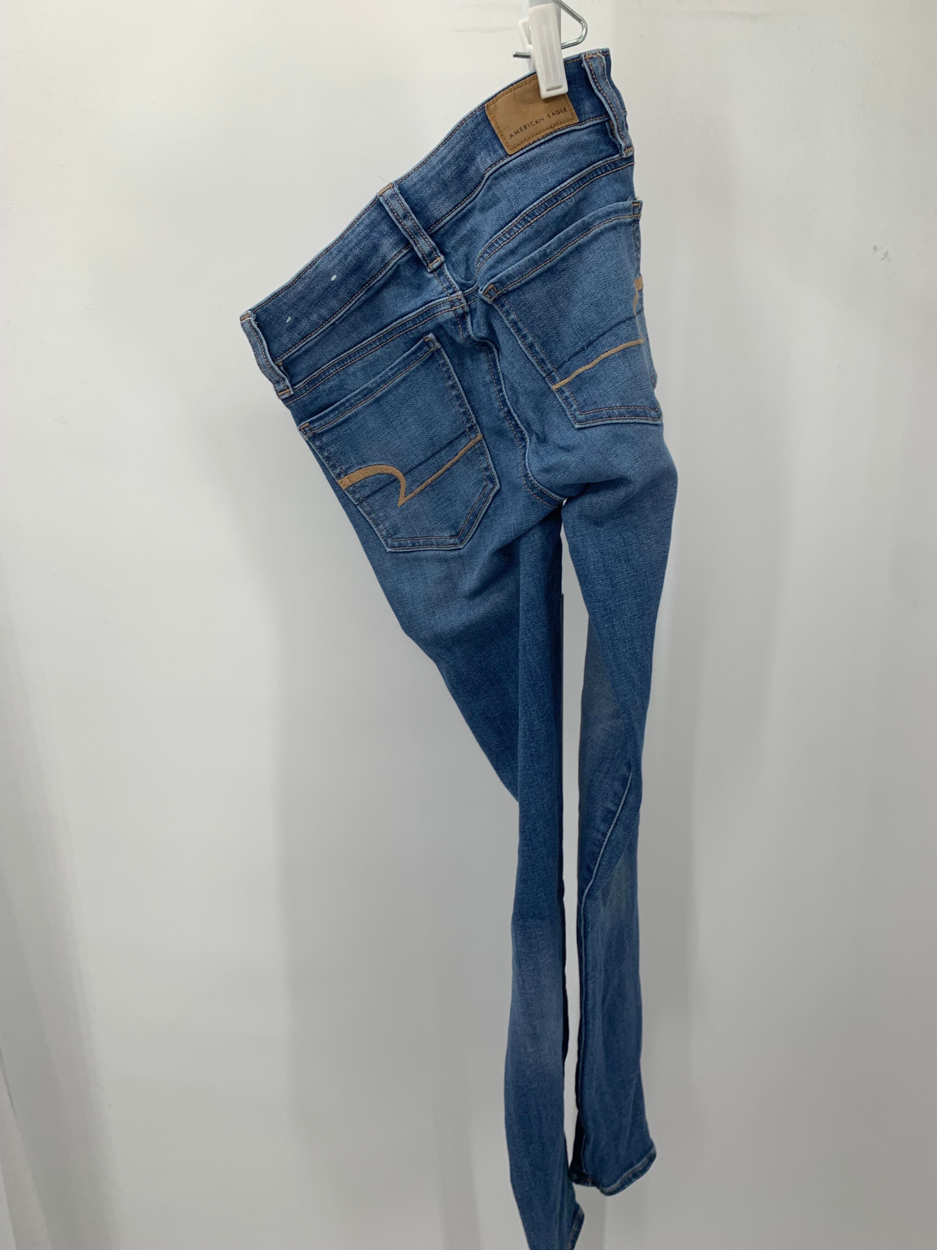 American Eagle Size 00 Long Juniors Jeans