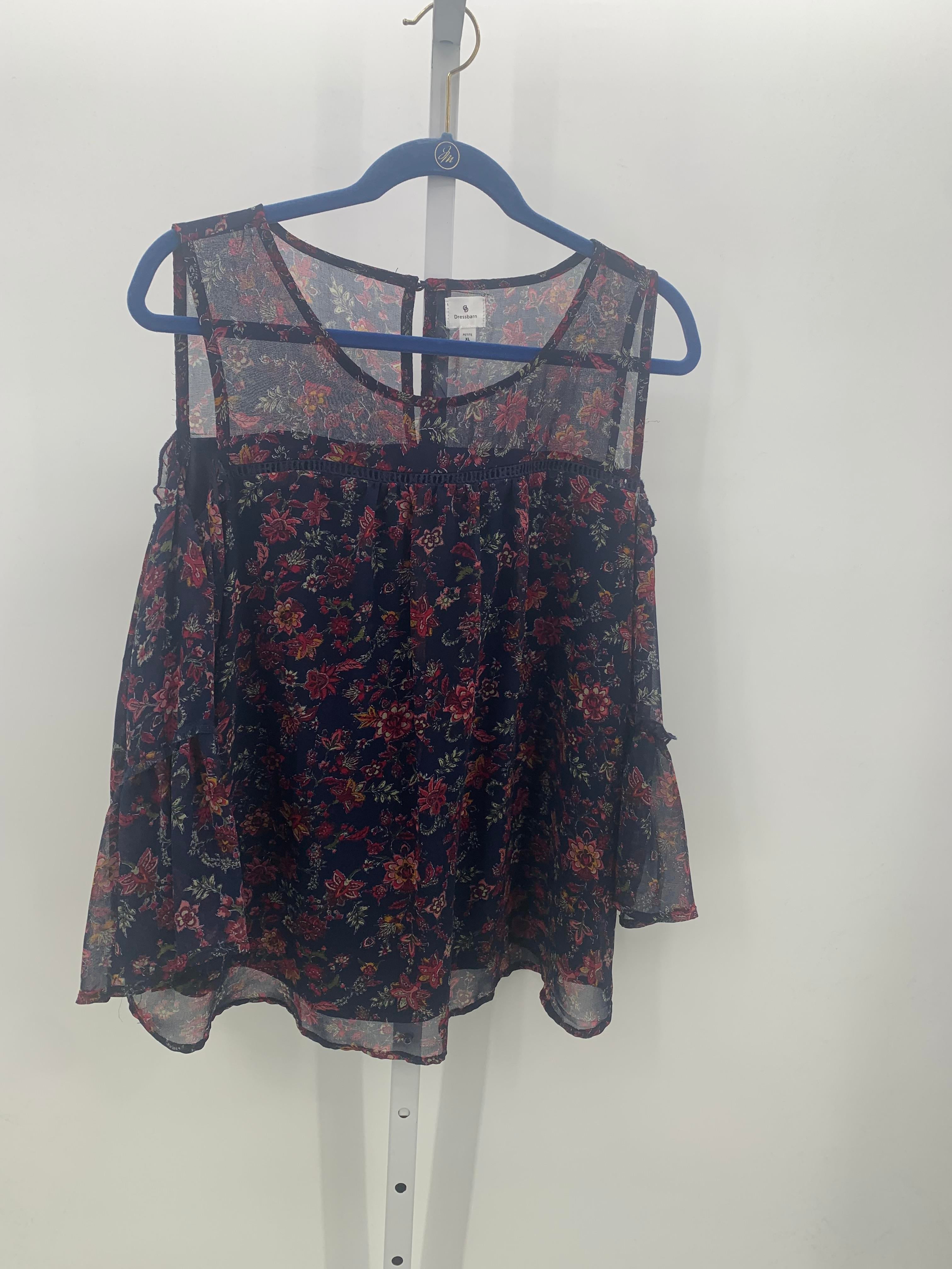 Dress Barn Size X Large Petite Petite 3/4 Sleeve Shirt