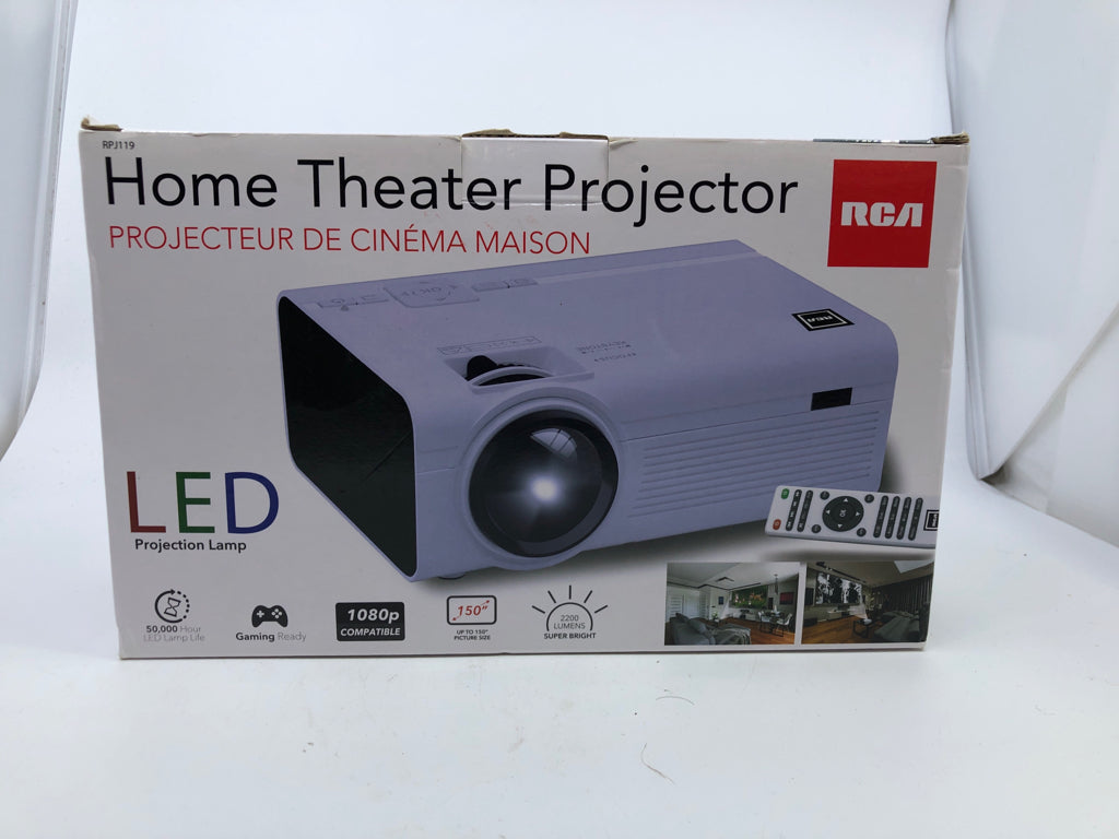 NIB RCA HOME PROJECTOR.