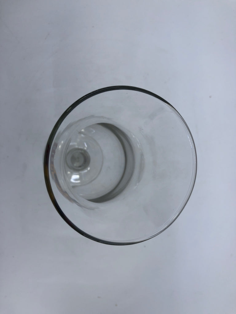HARD ROCK LA FOOTED GLASS.