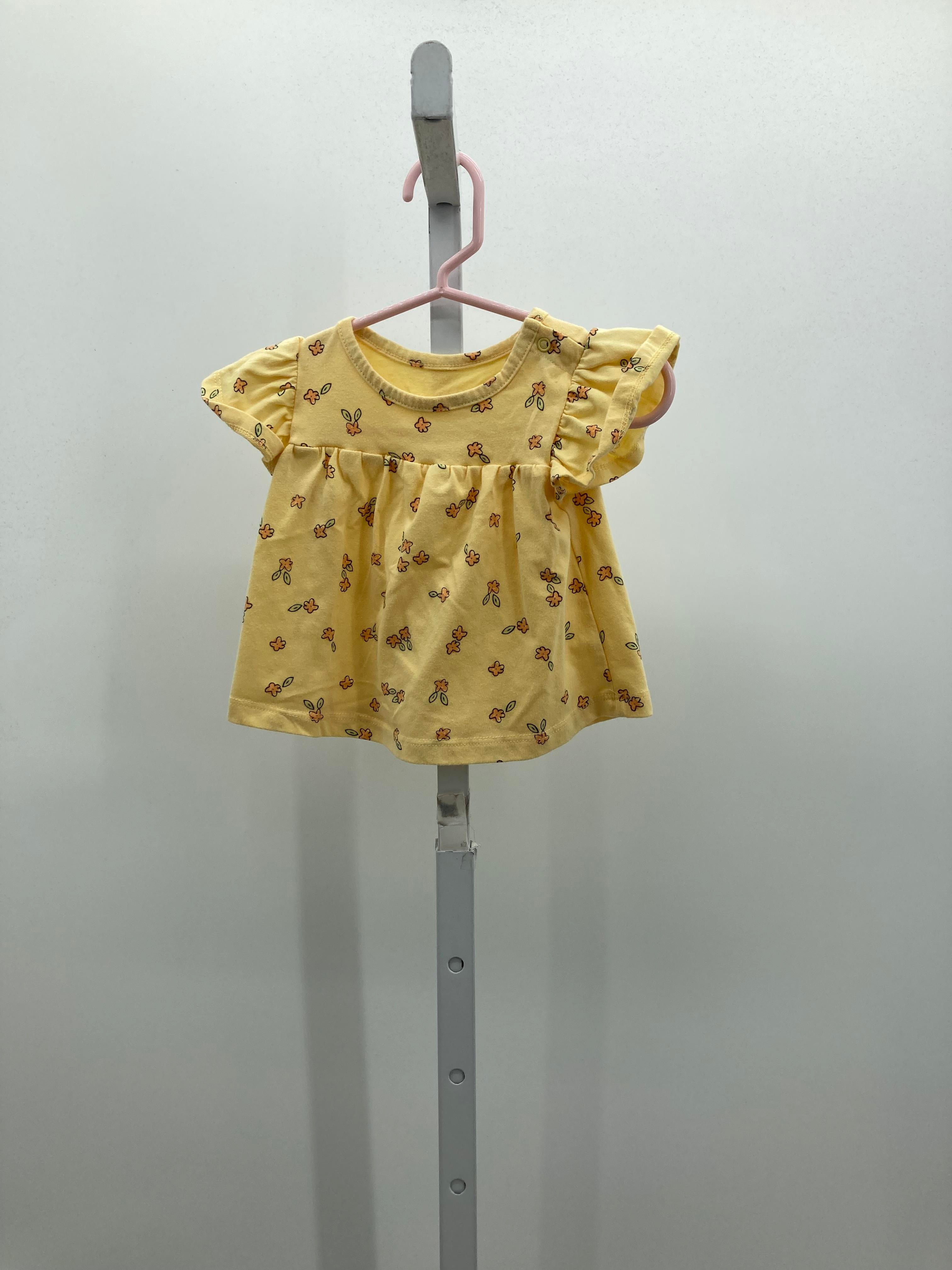Okie Dokie Size 9 Months Girls Short Sleeve Shirt