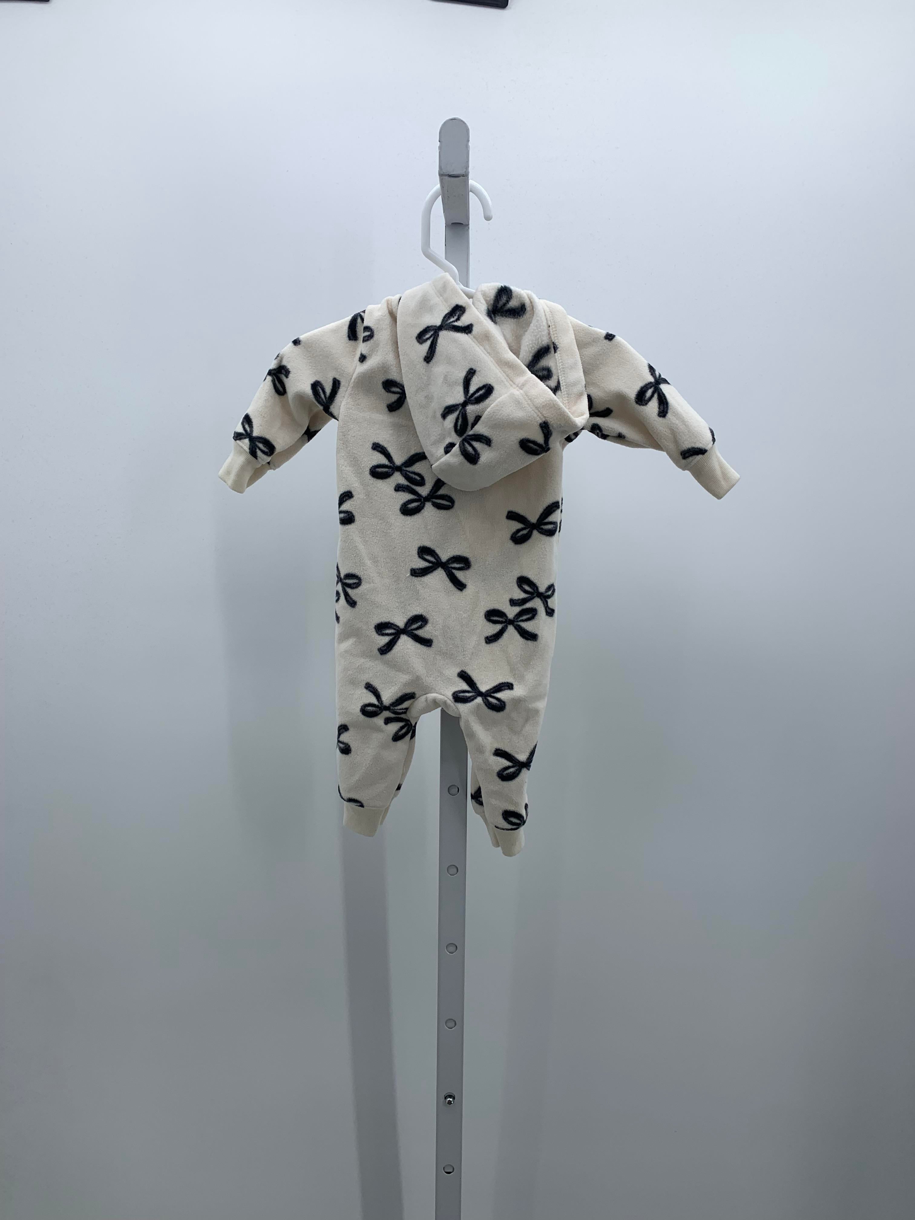 Carters Size 3 Months Girls Long Slv. Romper