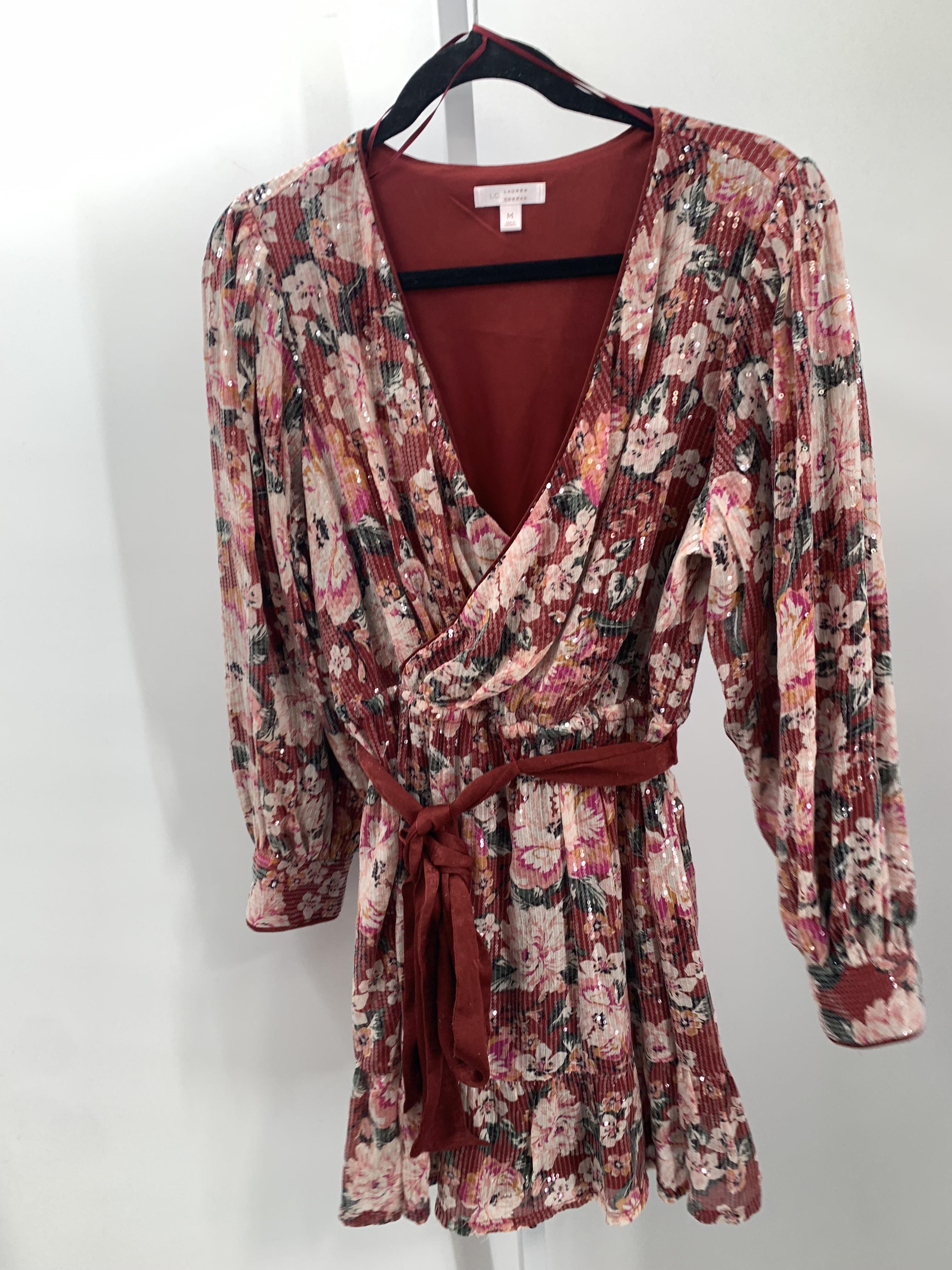 Lauren Conrad Size Medium Misses Long Sleeve Dress