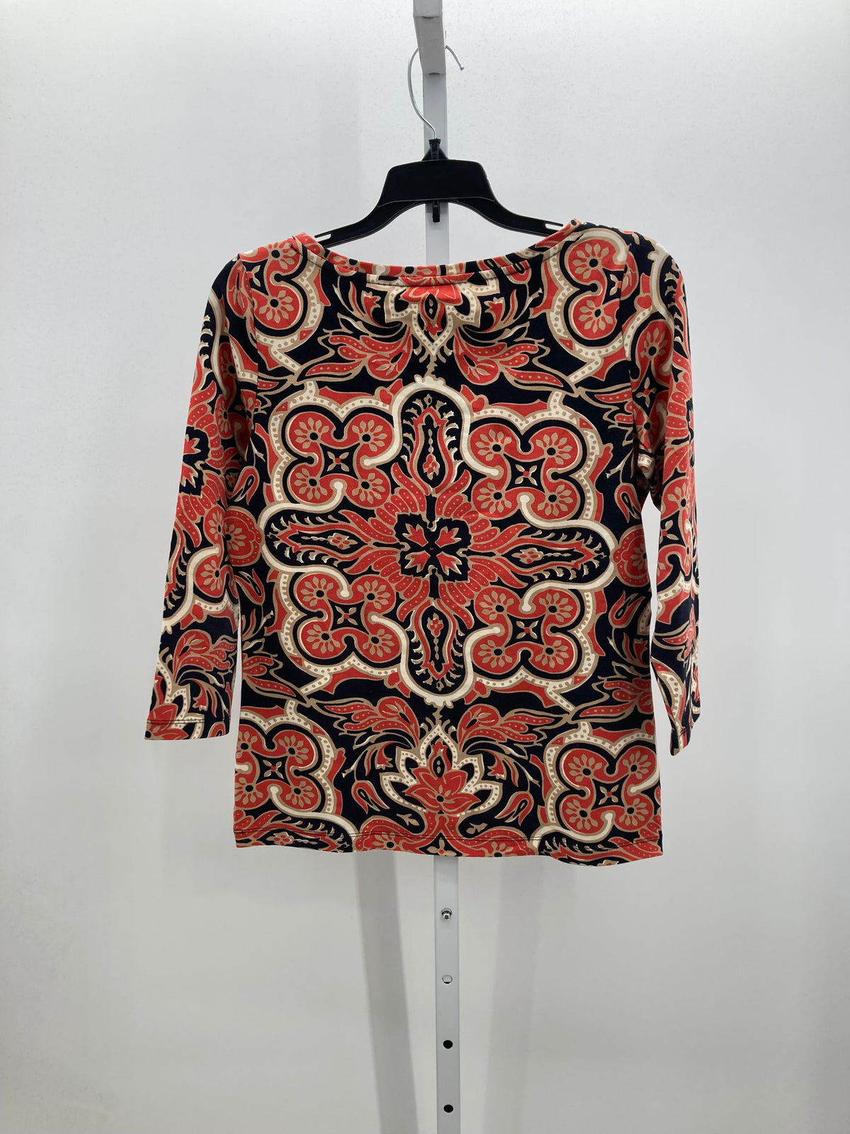 Talbots Size Small Misses 3/4 Sleeve Shirt