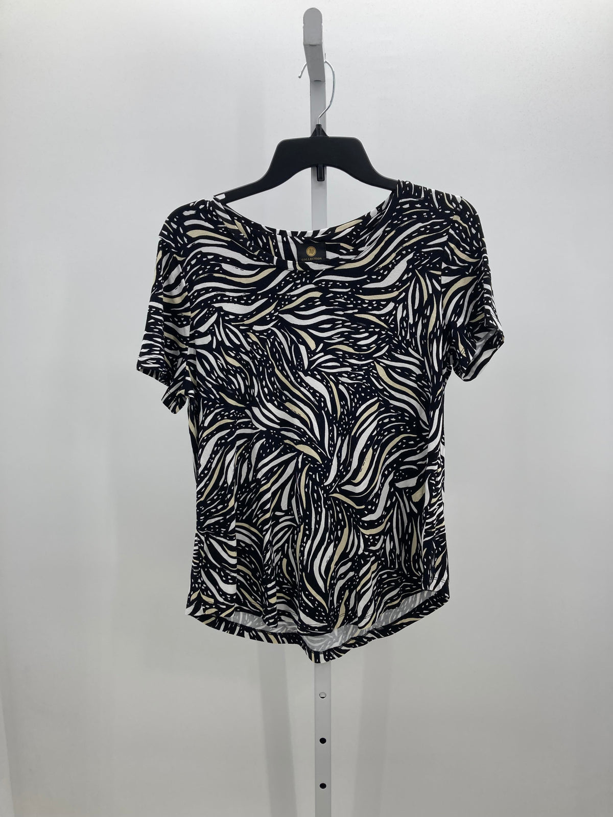JM Collection Size Medium Petite Petite Short Sleeve Shirt