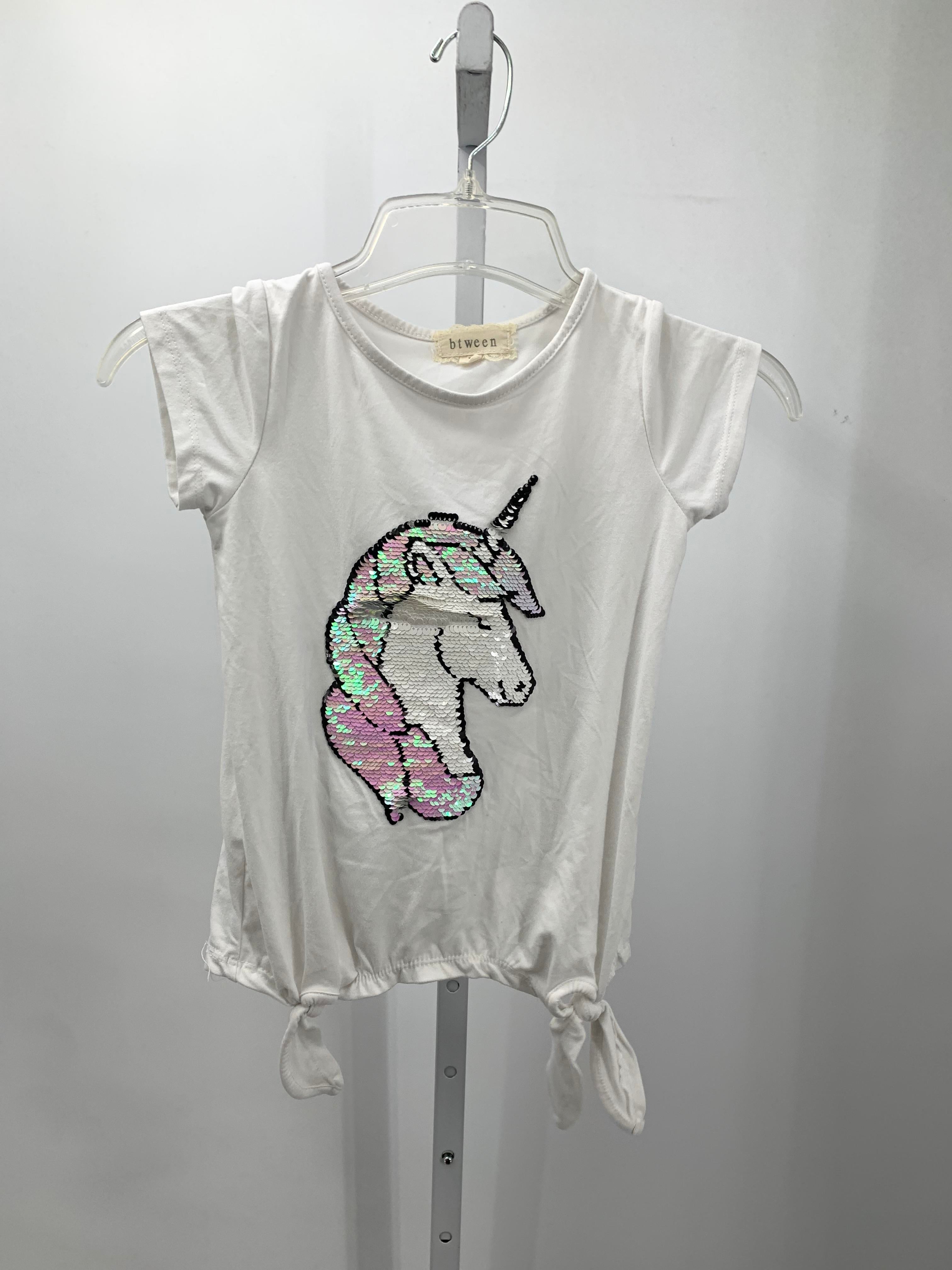 BTween Size 7 Girls Short Sleeve Shirt