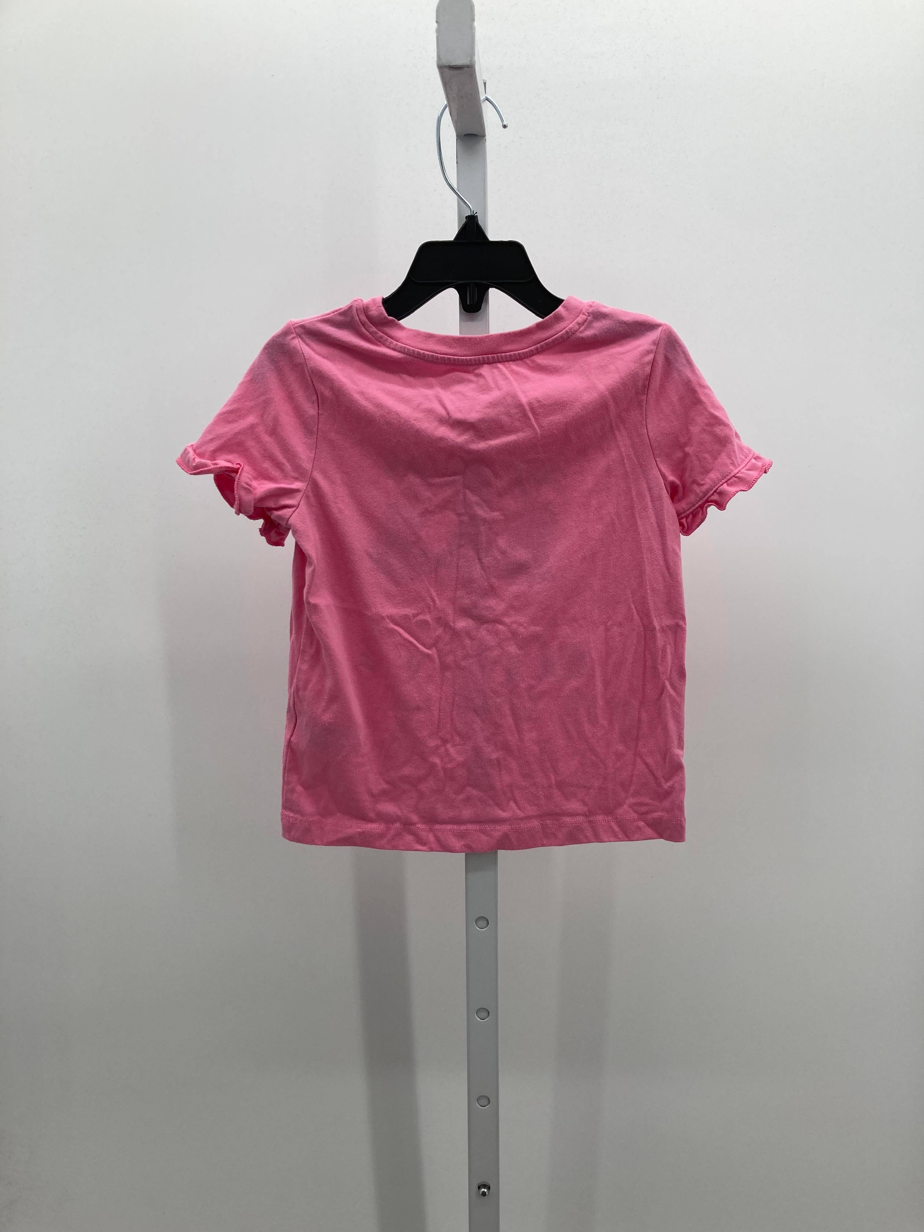 Wonder Nation Size 4 Girls Short Sleeve Shirt