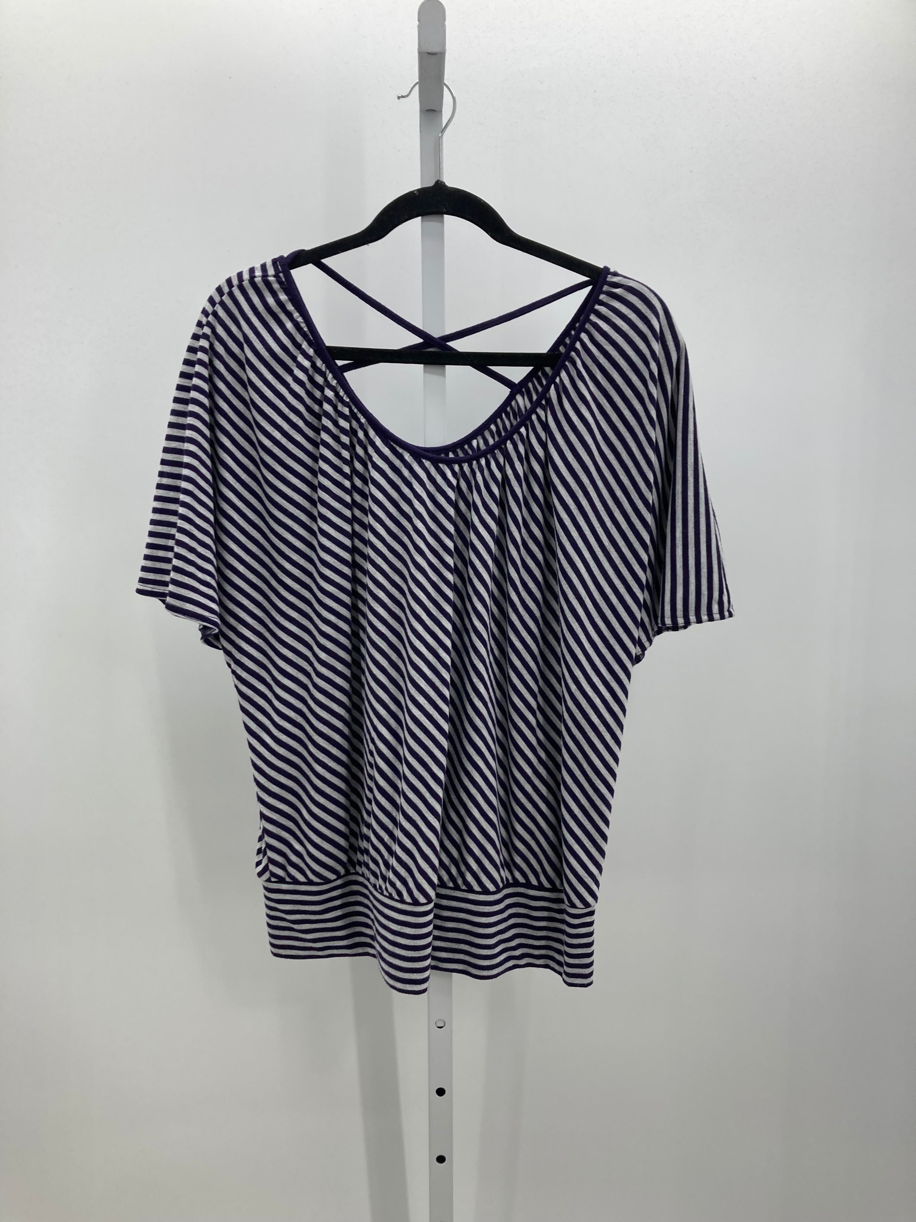 A.N.A. Size Extra Large Misses Short Sleeve Shirt