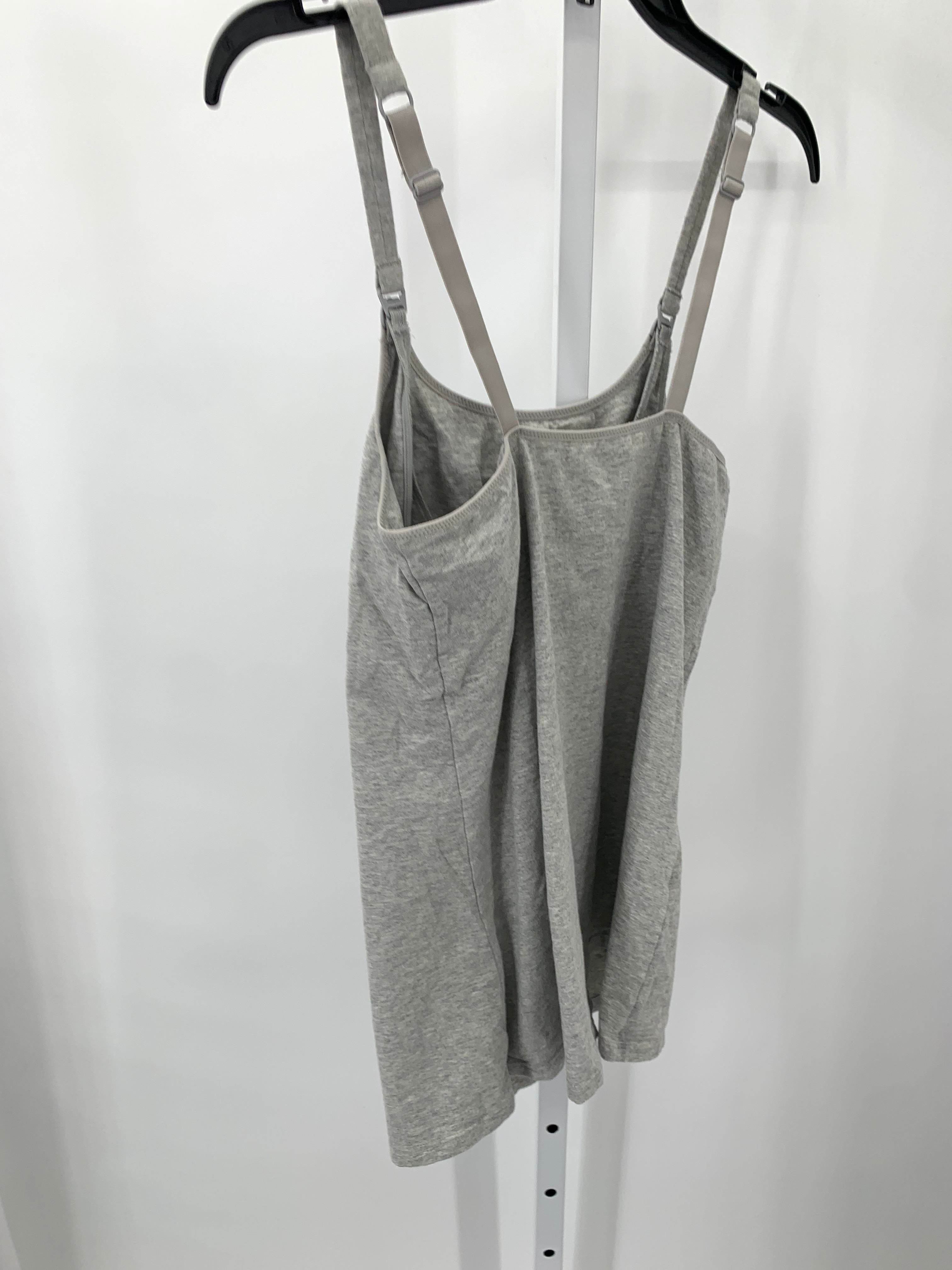 Gilligan & OMalley Grey Size Large Maternity Camisole