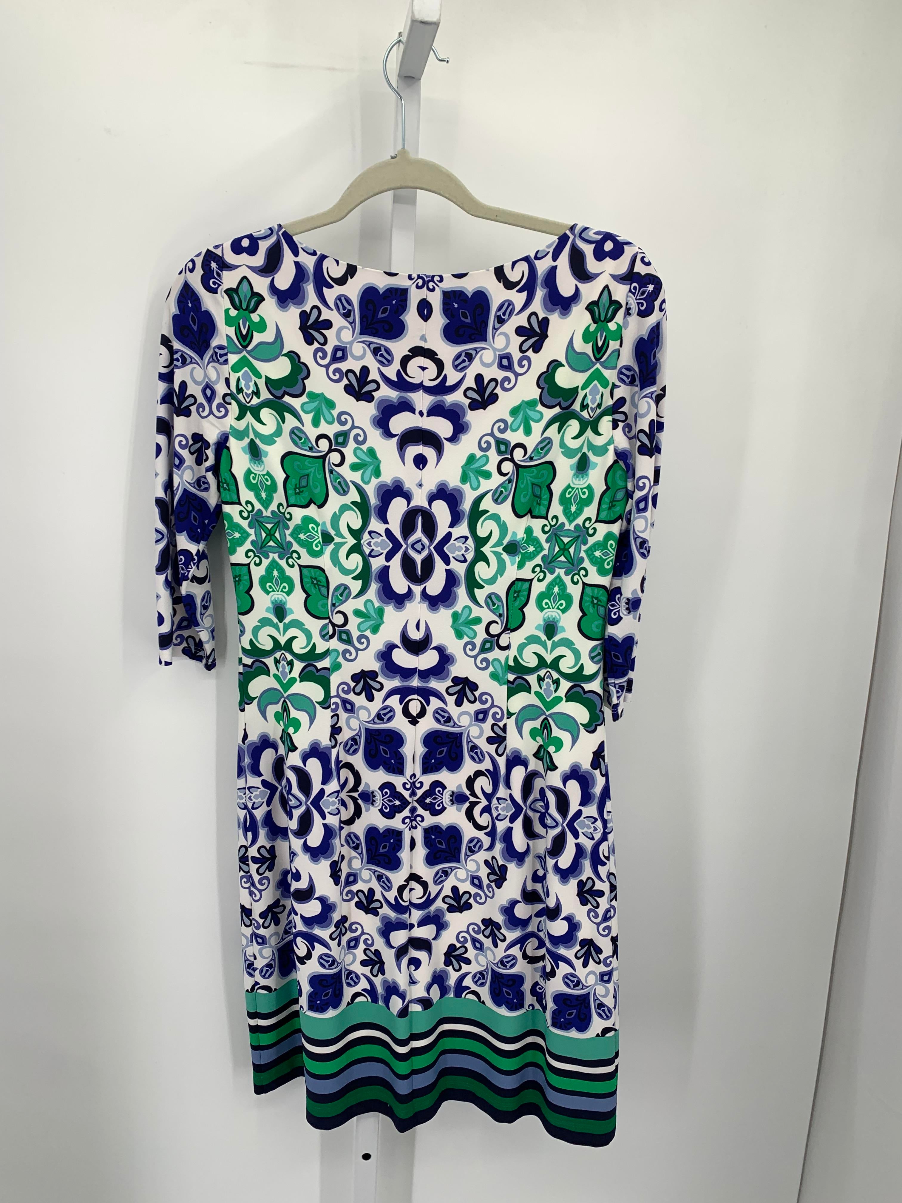 Vince Camuto Size 6 Misses 3/4 Sleeve Dress