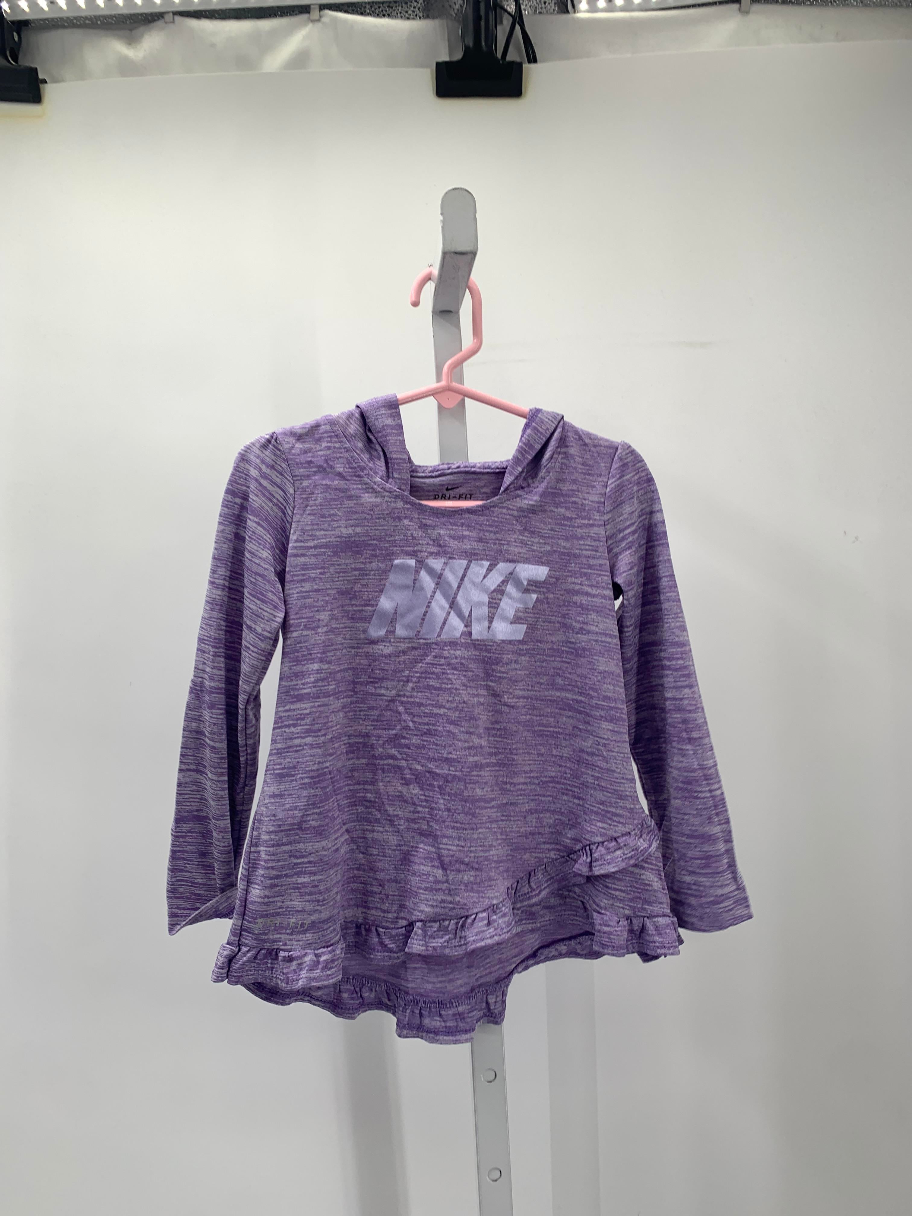 Nike Size 4 Girls Long Sleeve Shirt