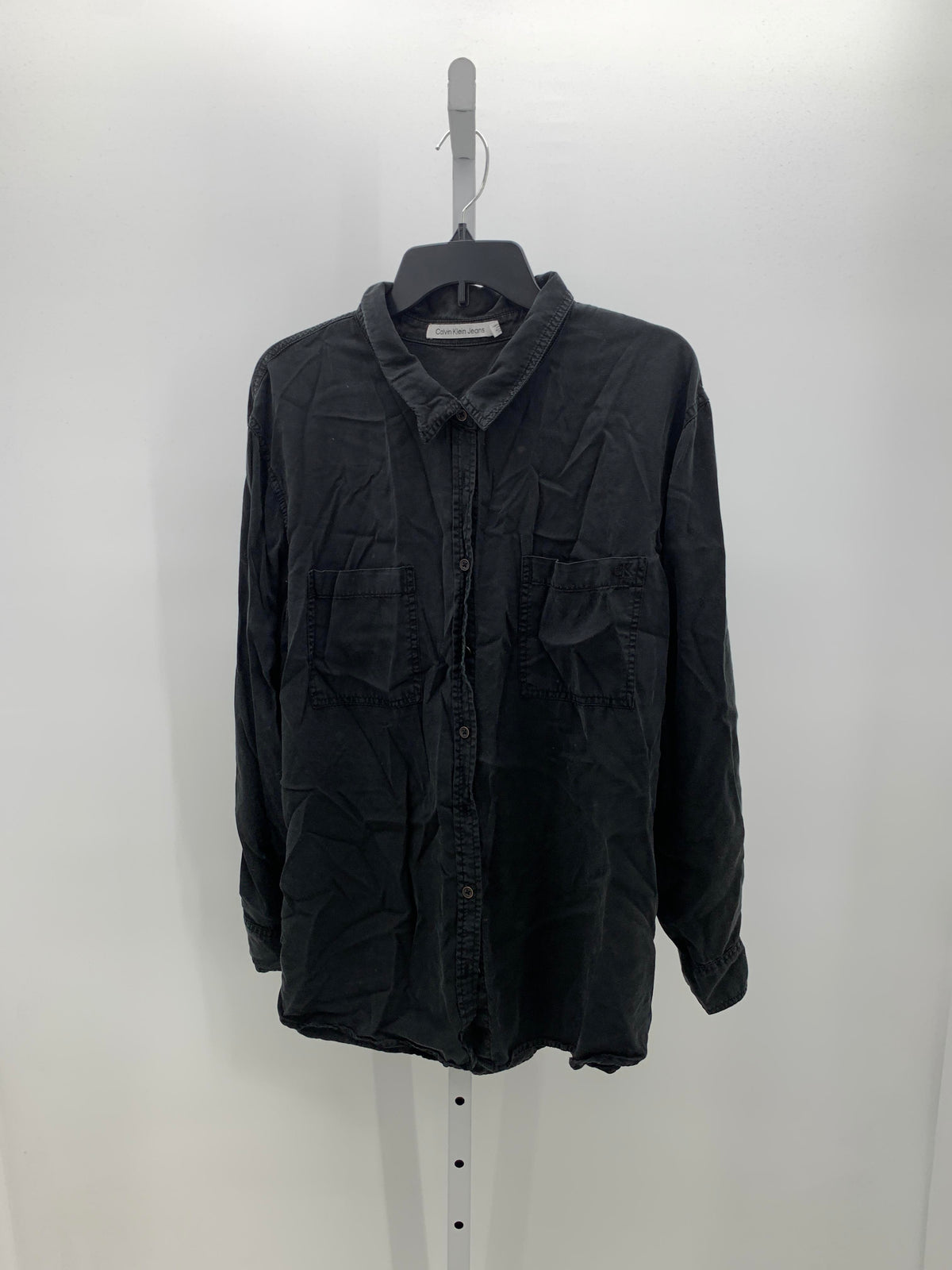 Calvin Klein Size 2X Womens Long Sleeve Shirt