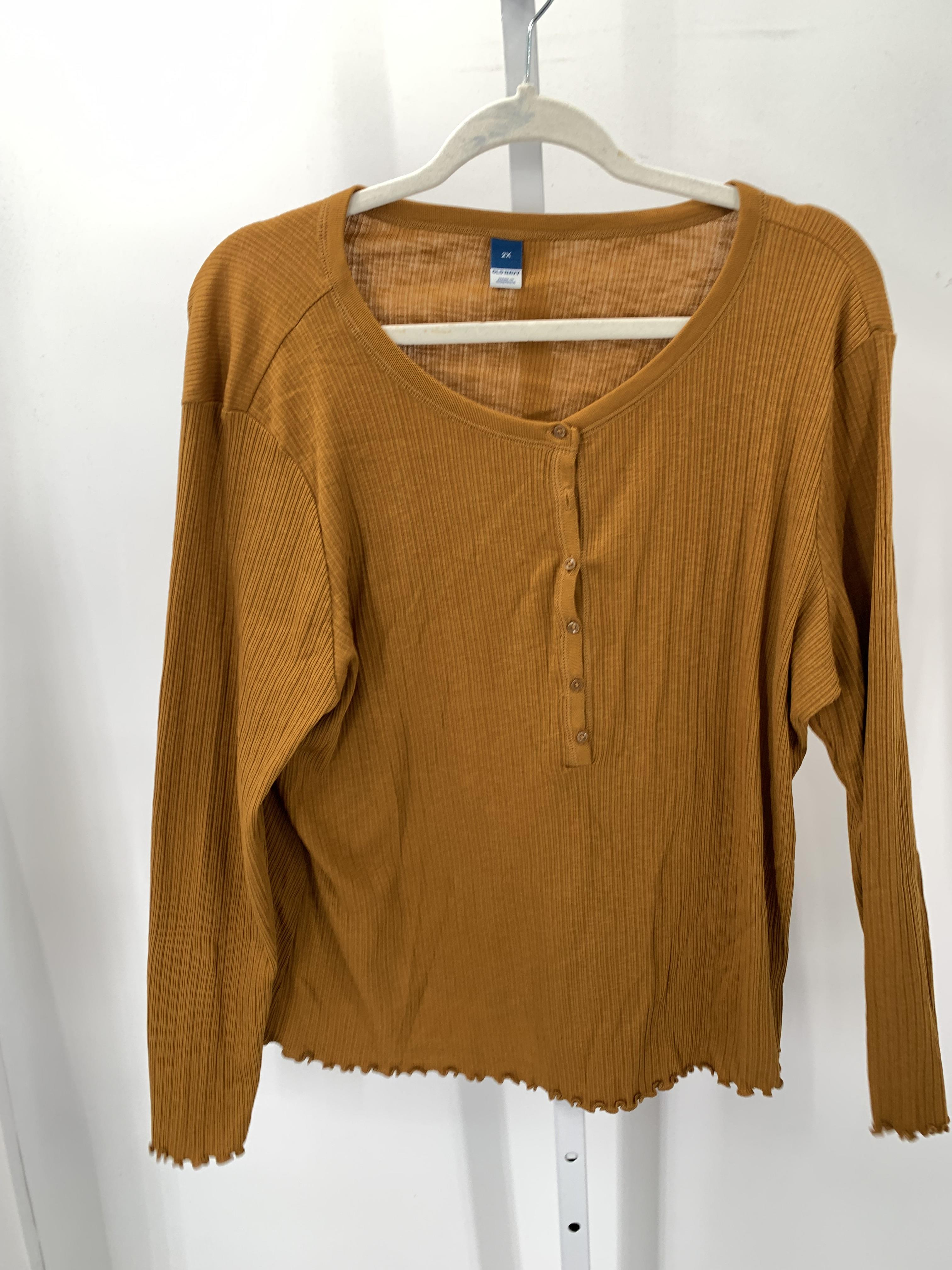 Old Navy Size 2X Womens Long Sleeve Shirt
