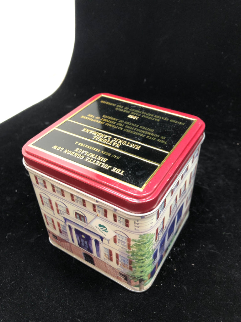 JULIETTE GORDON LOW GIRL SCOUTS COLLECTORS TIN.