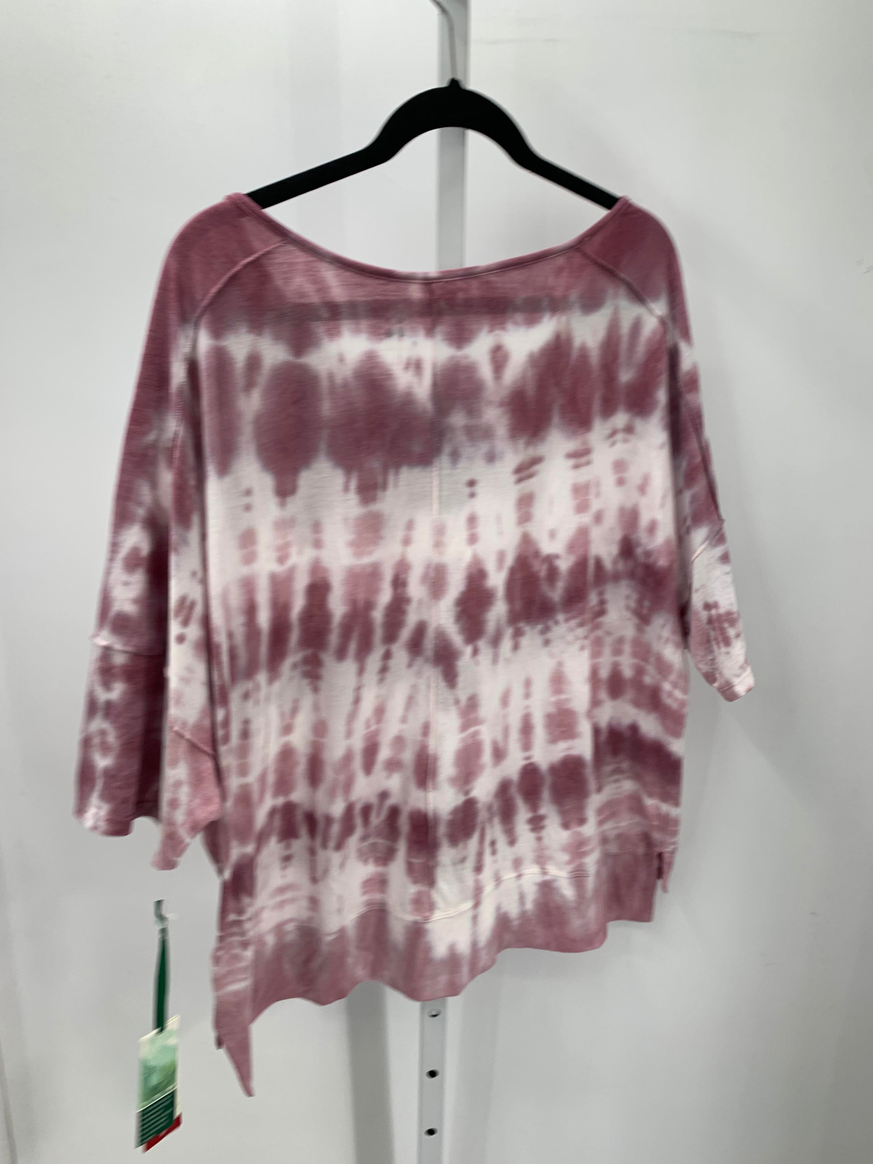 Green Tea Size Extra Large Misses Short Sleeve Shirt