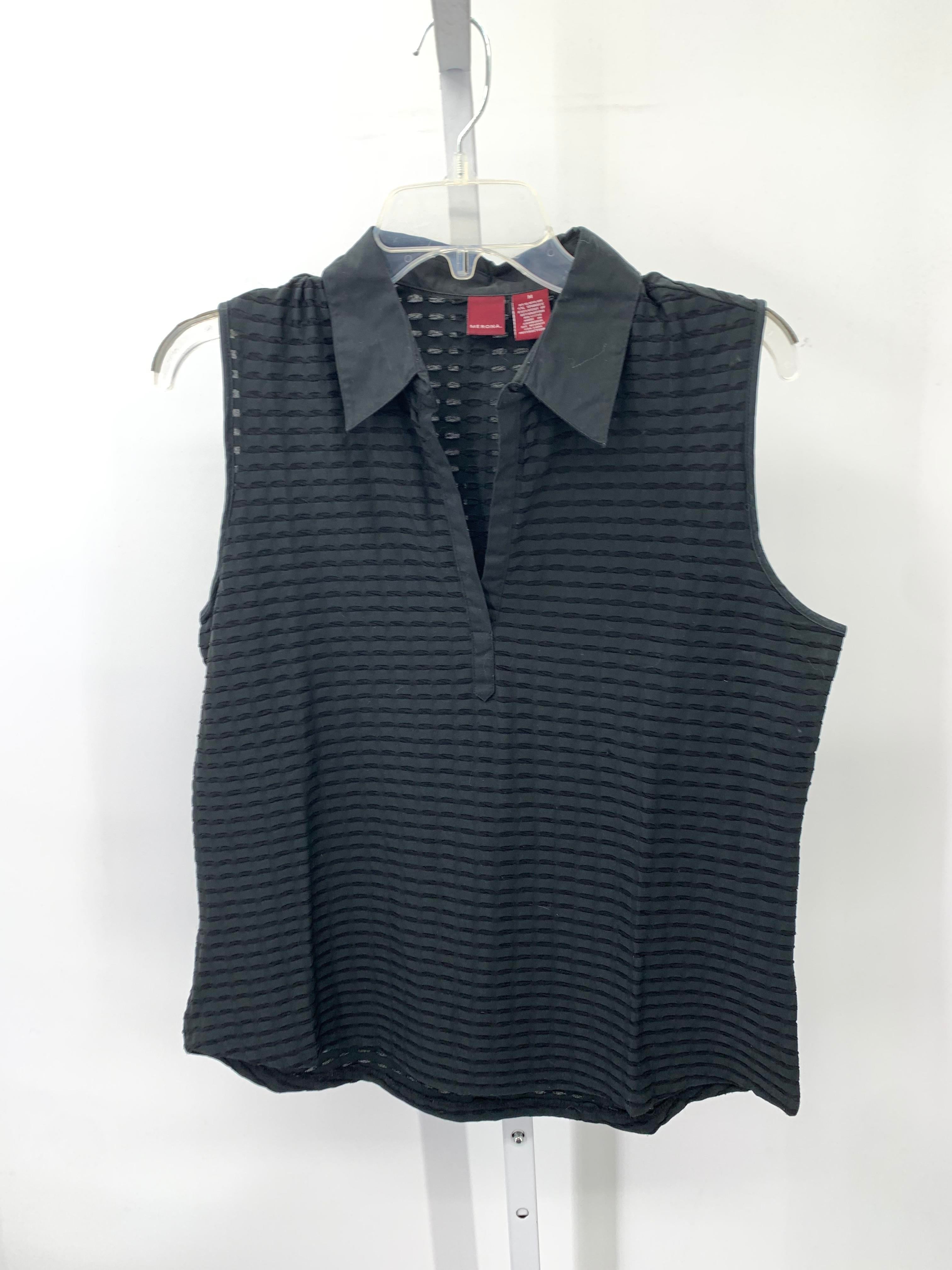 Merona Size Medium Misses Sleeveless Shirt