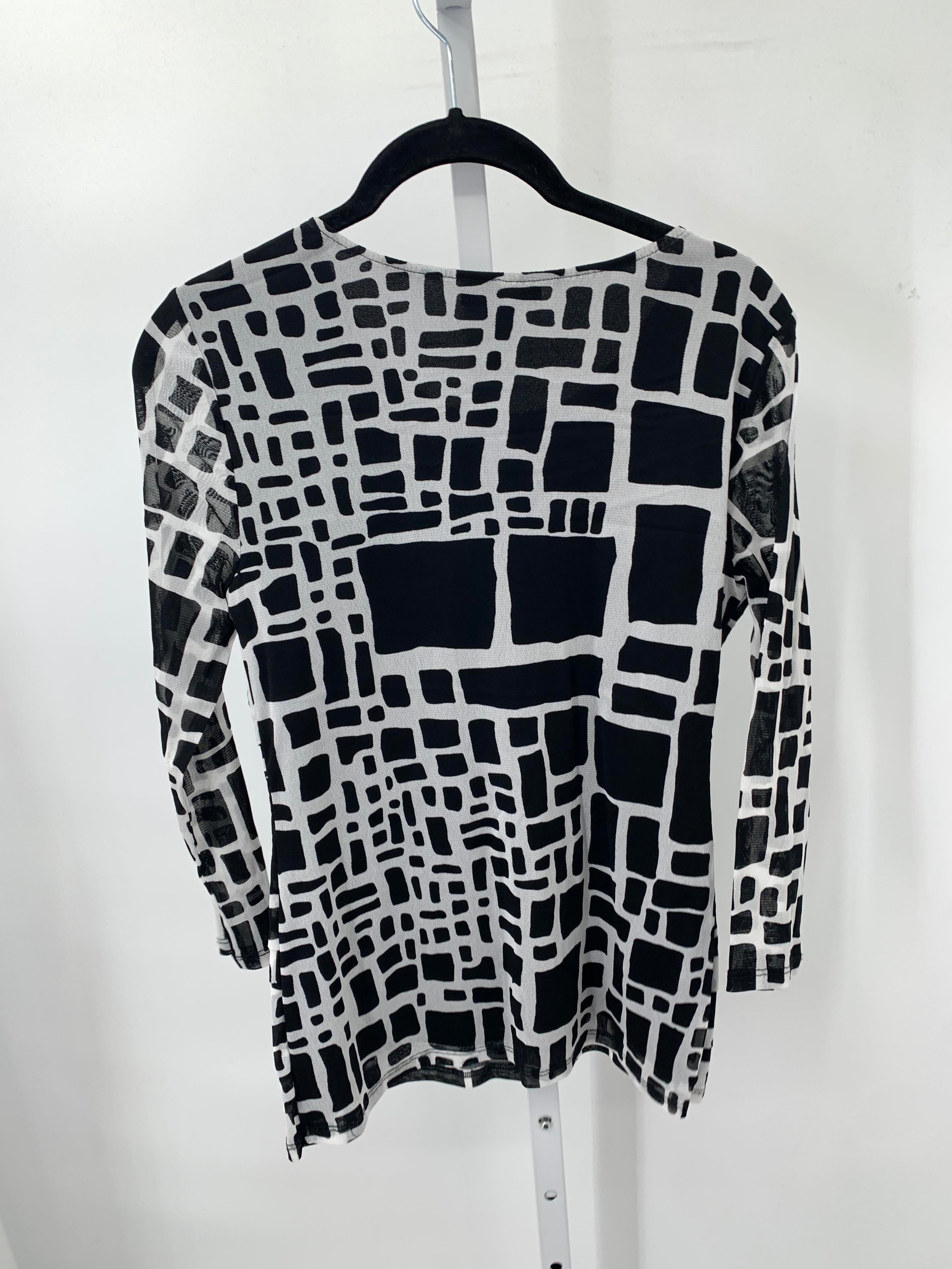 Alfani Size Medium Petite Petite 3/4 Sleeve Shirt