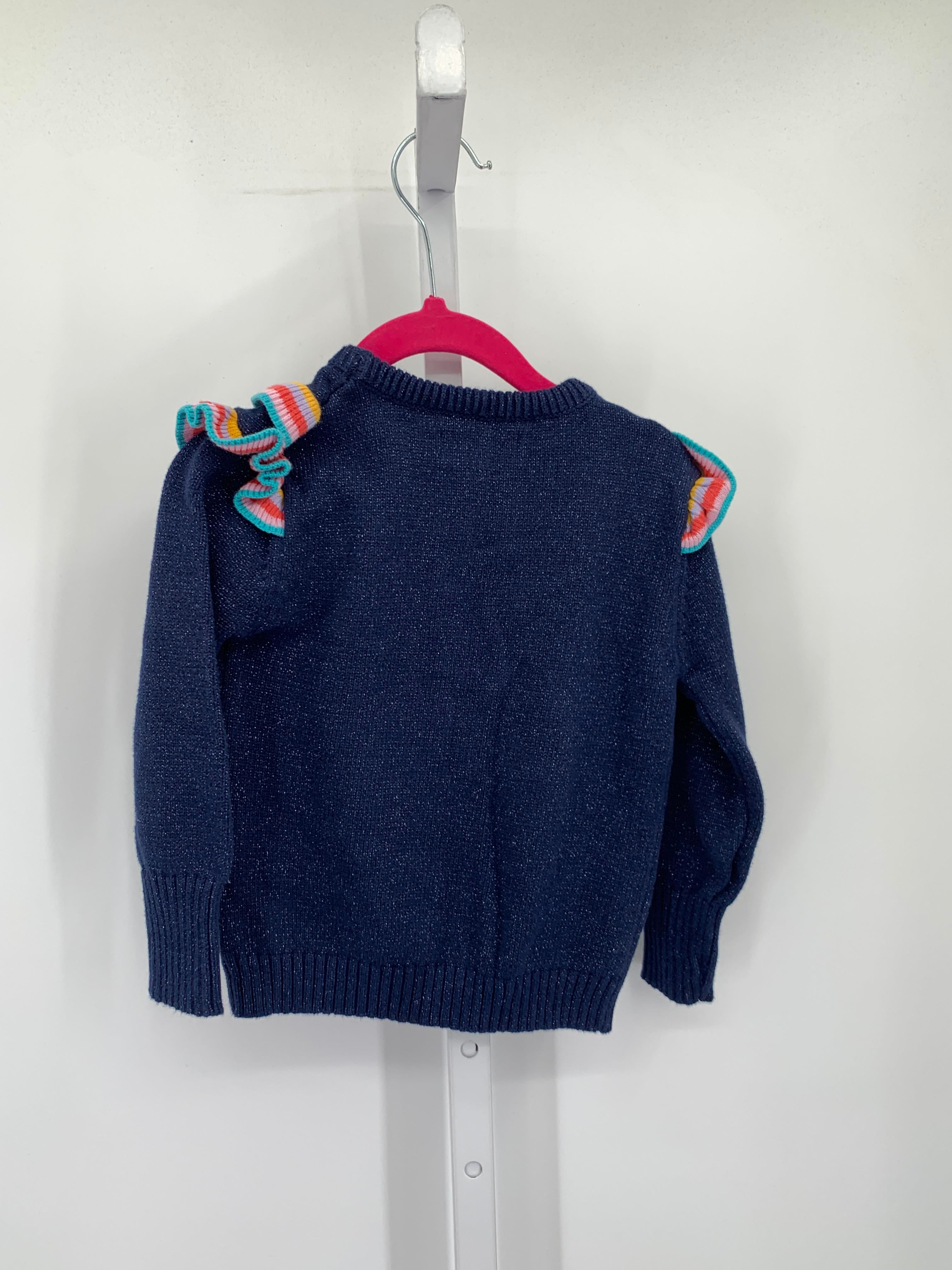 Size 2T Girls Long Sleeve Sweater