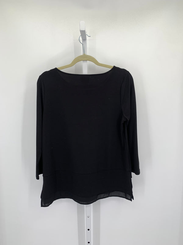 DKNY Size Medium Misses 3/4 Sleeve Shirt