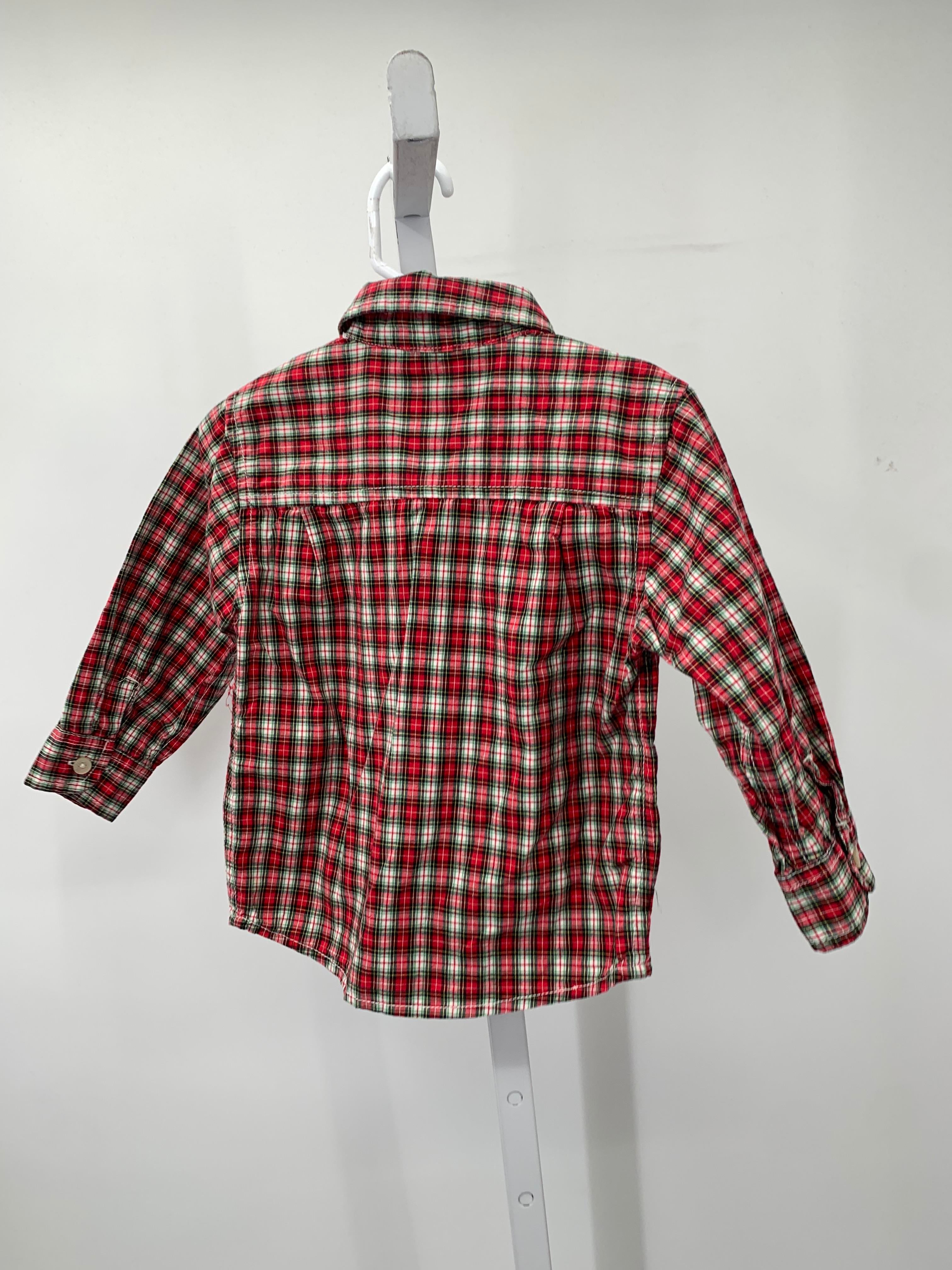 PLAID BTN DOWN