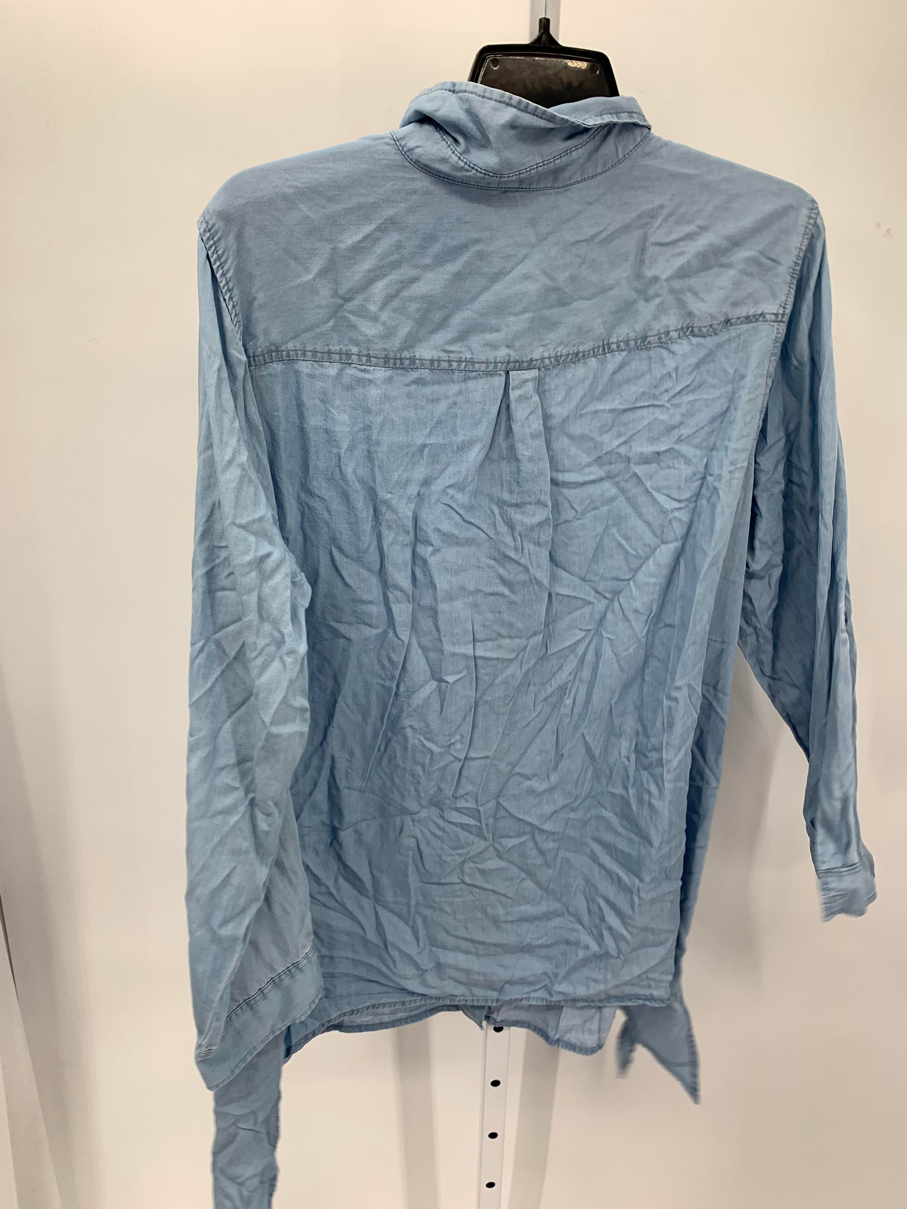 Zac & Rachel Size 2X Womens Long Sleeve Shirt