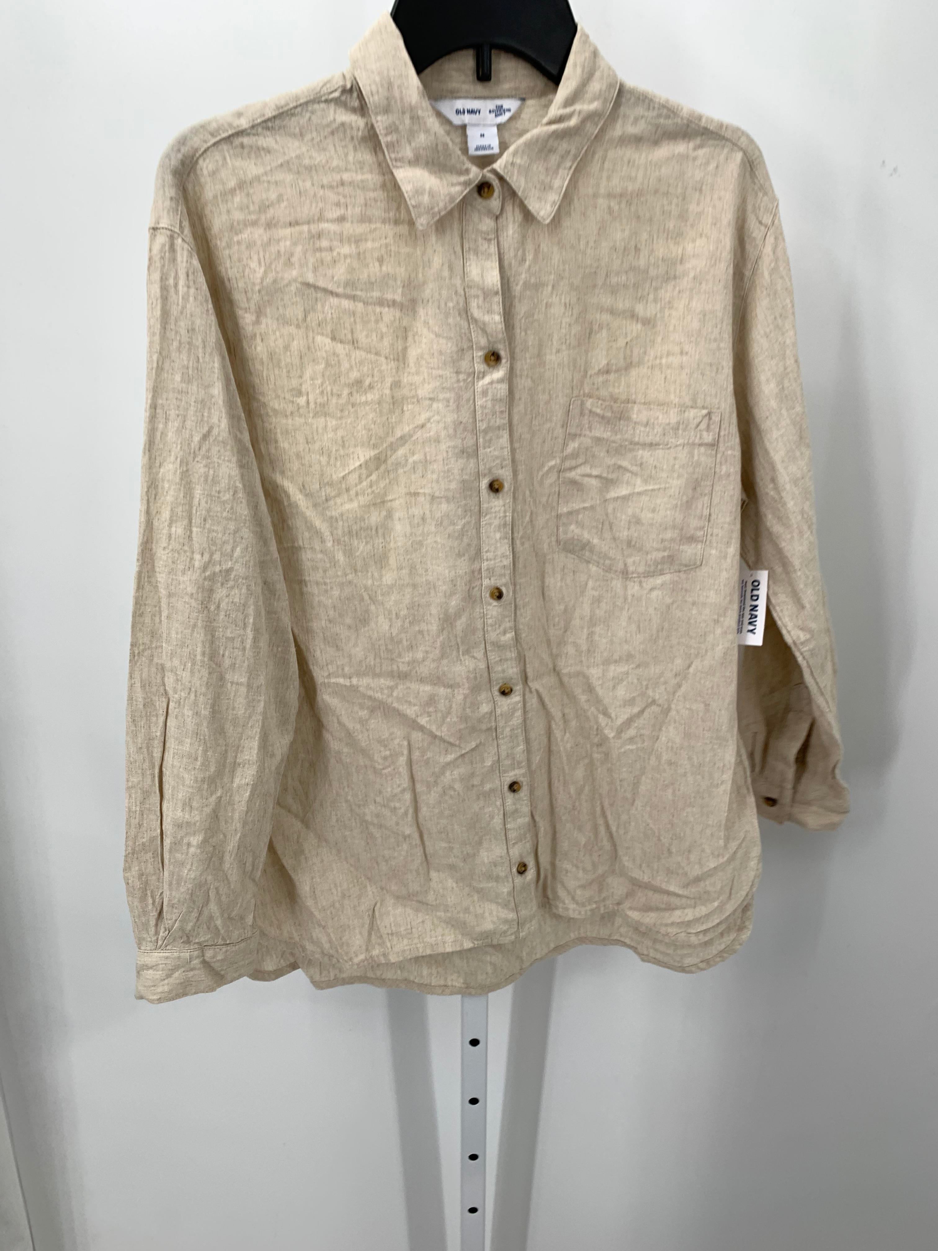 Old Navy Size Medium Misses Long Sleeve Shirt