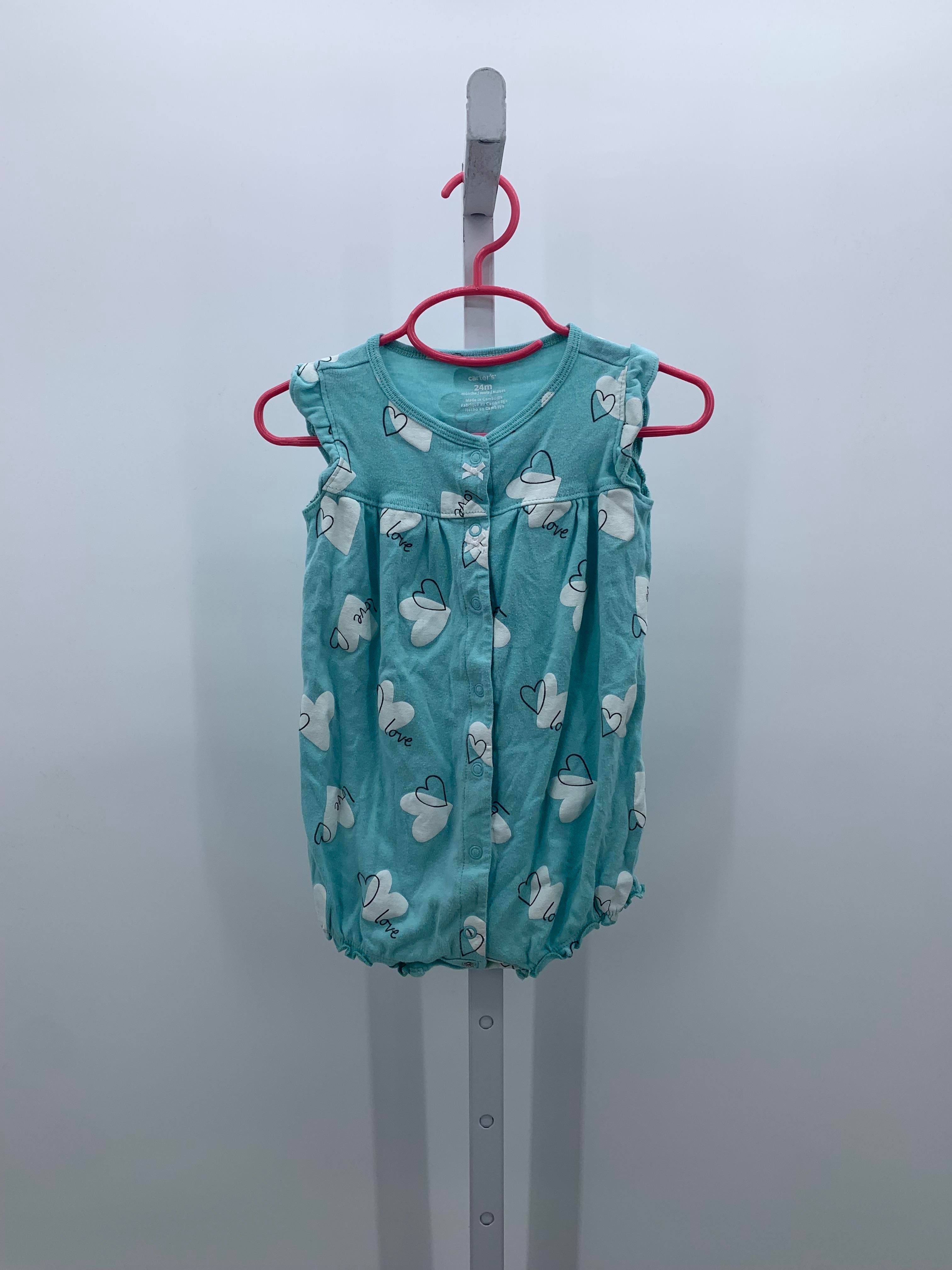 Carters Size 24 Months Girls Sleeveless Romper