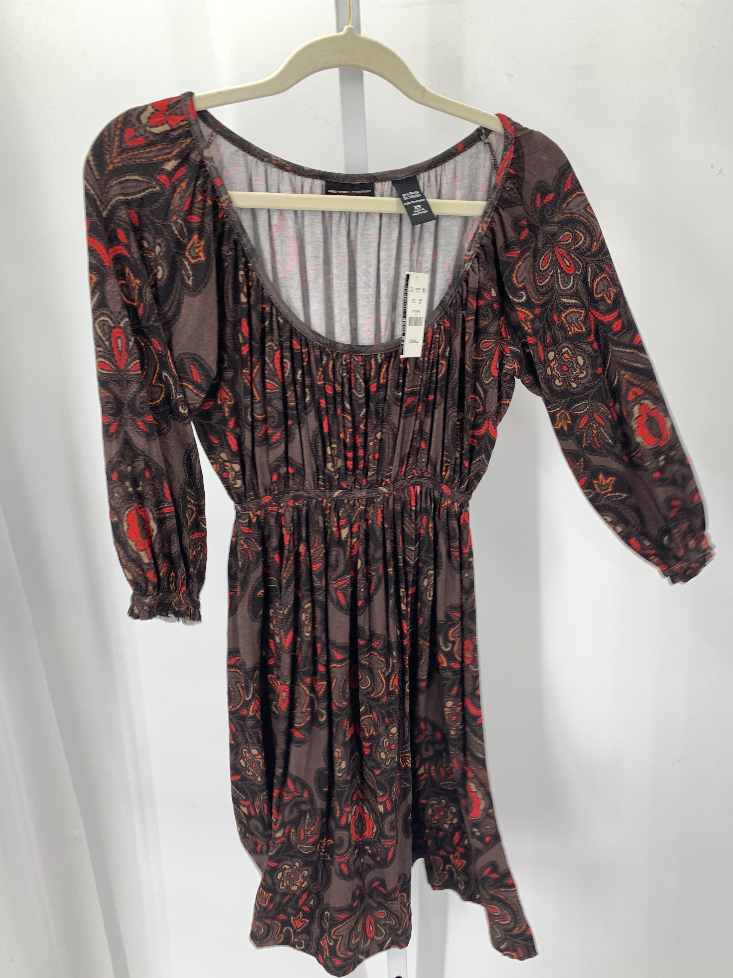 New @titude Size X Small Misses 3/4 Sleeve Dress