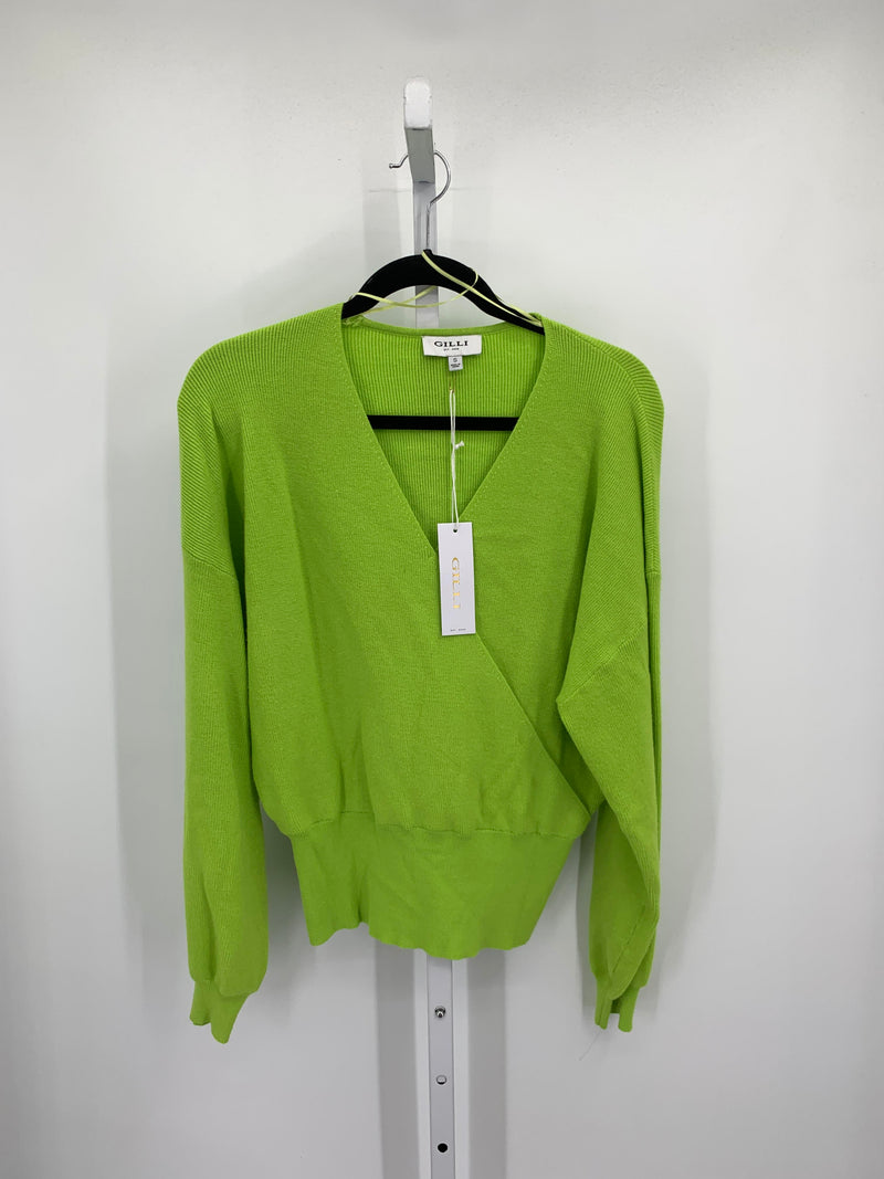 Gilli Size Small Misses Long Slv Sweater