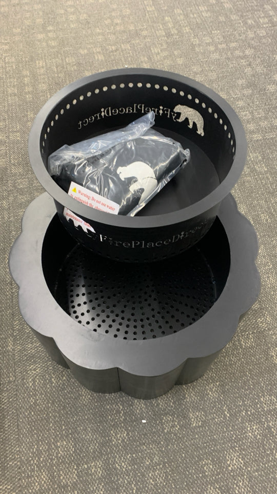 NIB FIRE PLACE DIRECT PORTABLE FIRE PIT.