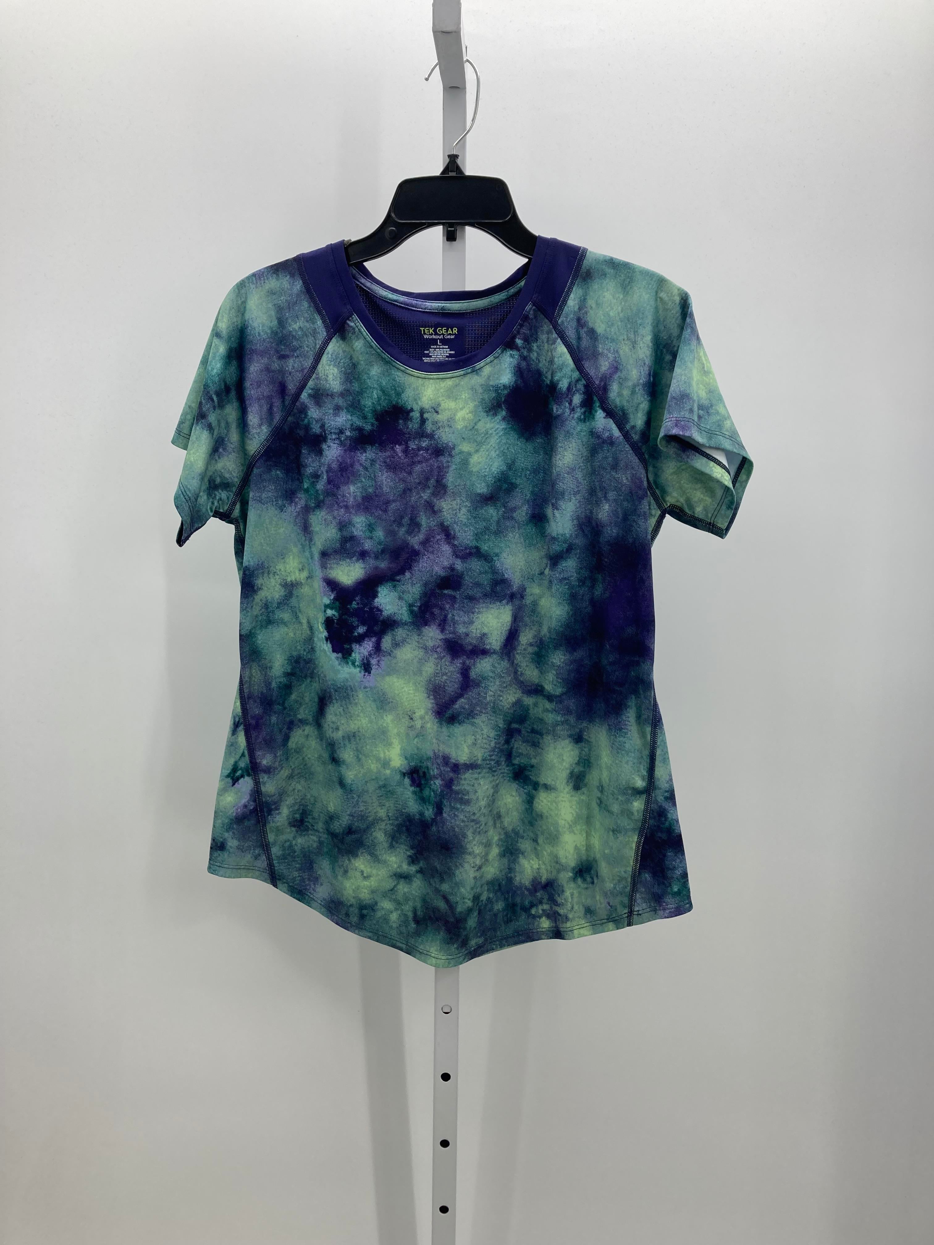 Tek Gear Size Large Misses Short Sleeve Shirt