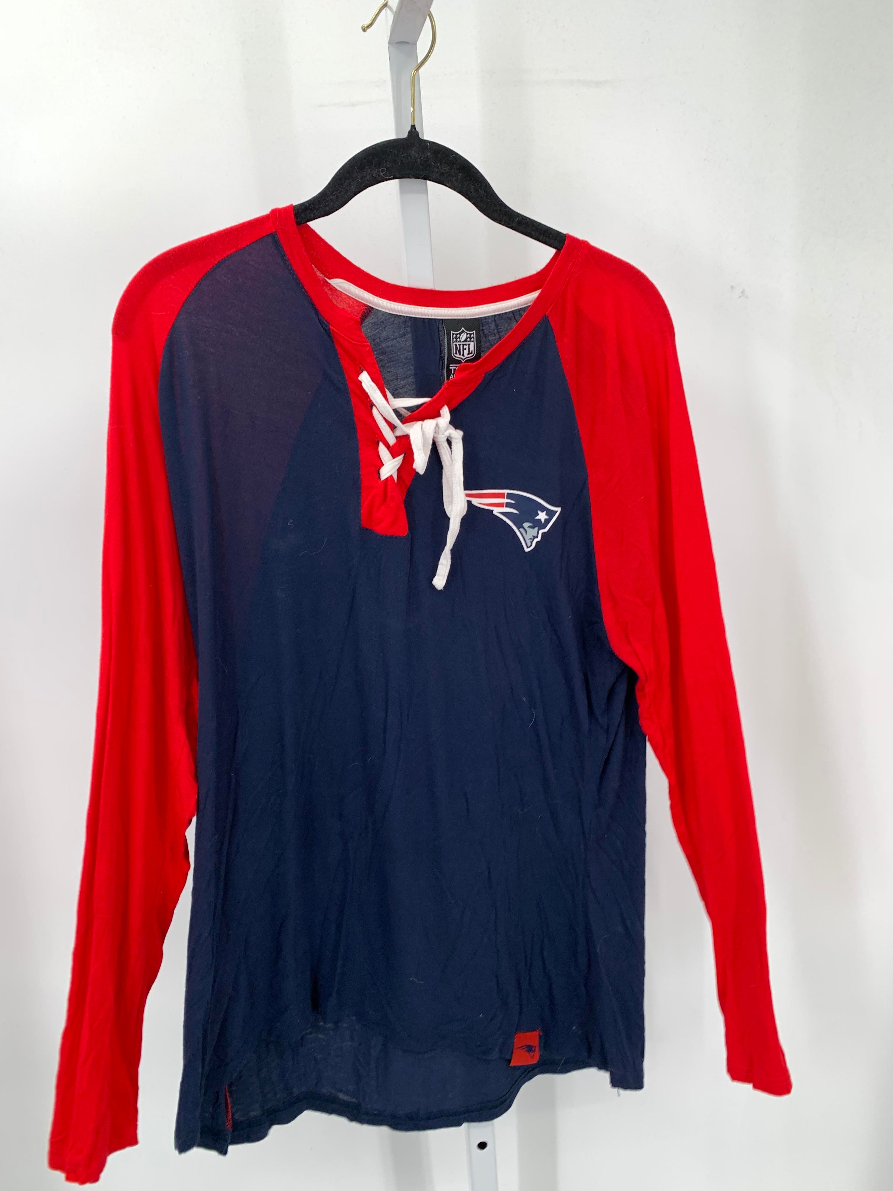 Team Apparel Size Extra Large Misses Long Sleeve Shirt
