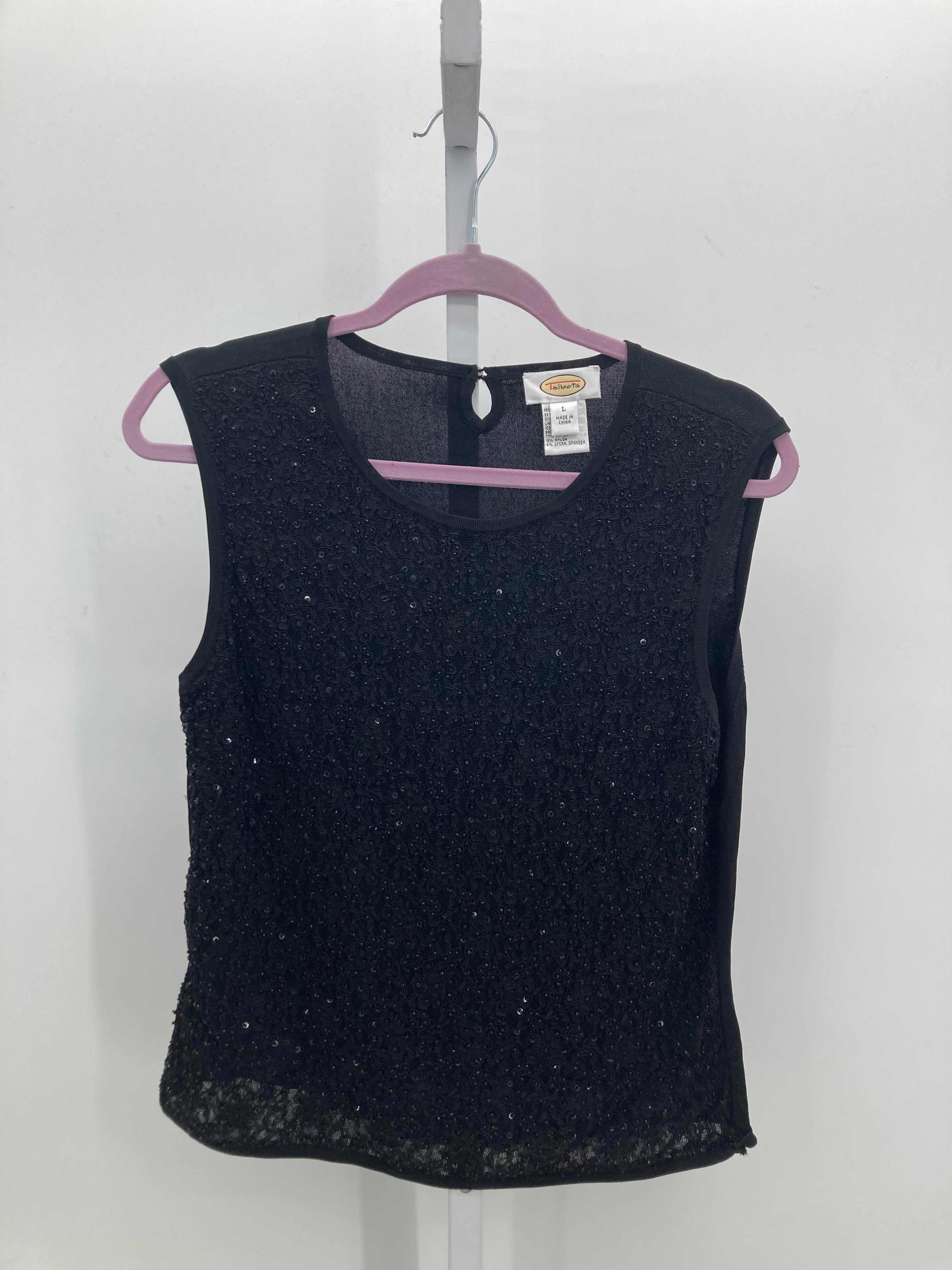 Talbots Size Large Misses Sleeveless Shirt