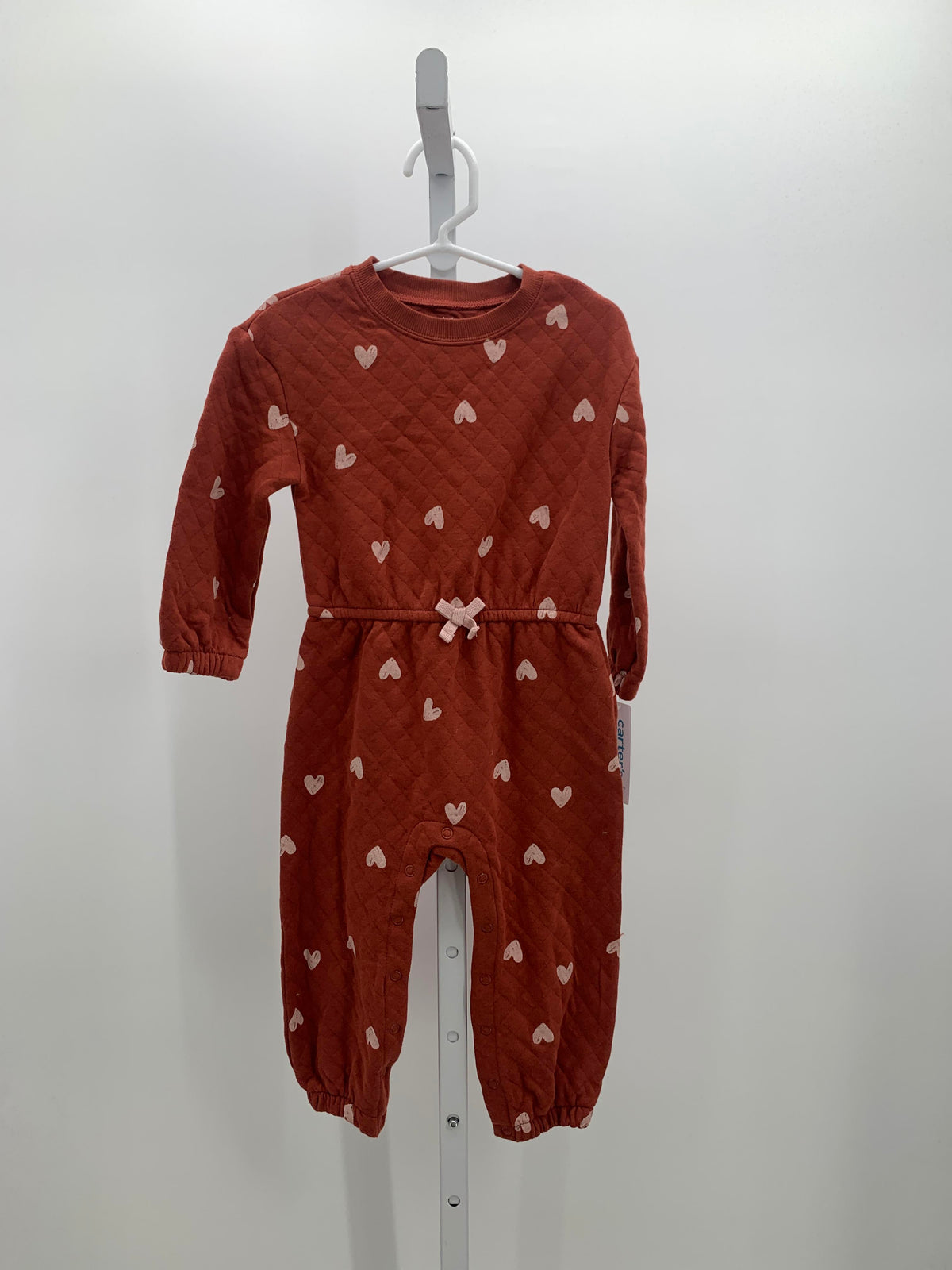 Carters Size 24 Months Girls Long Slv. Romper