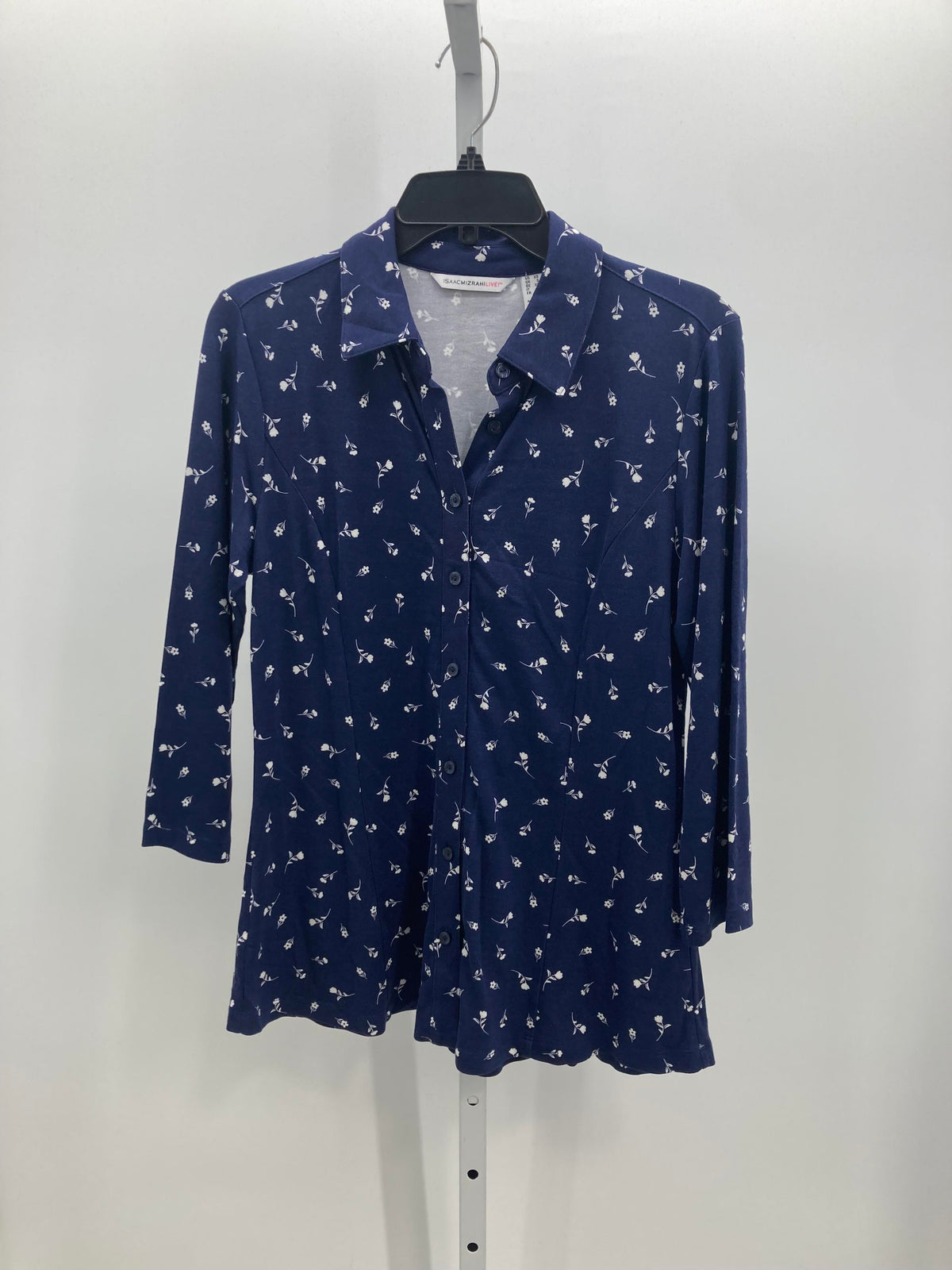 Isaac Mizrahi Size X Small Misses Long Sleeve Shirt