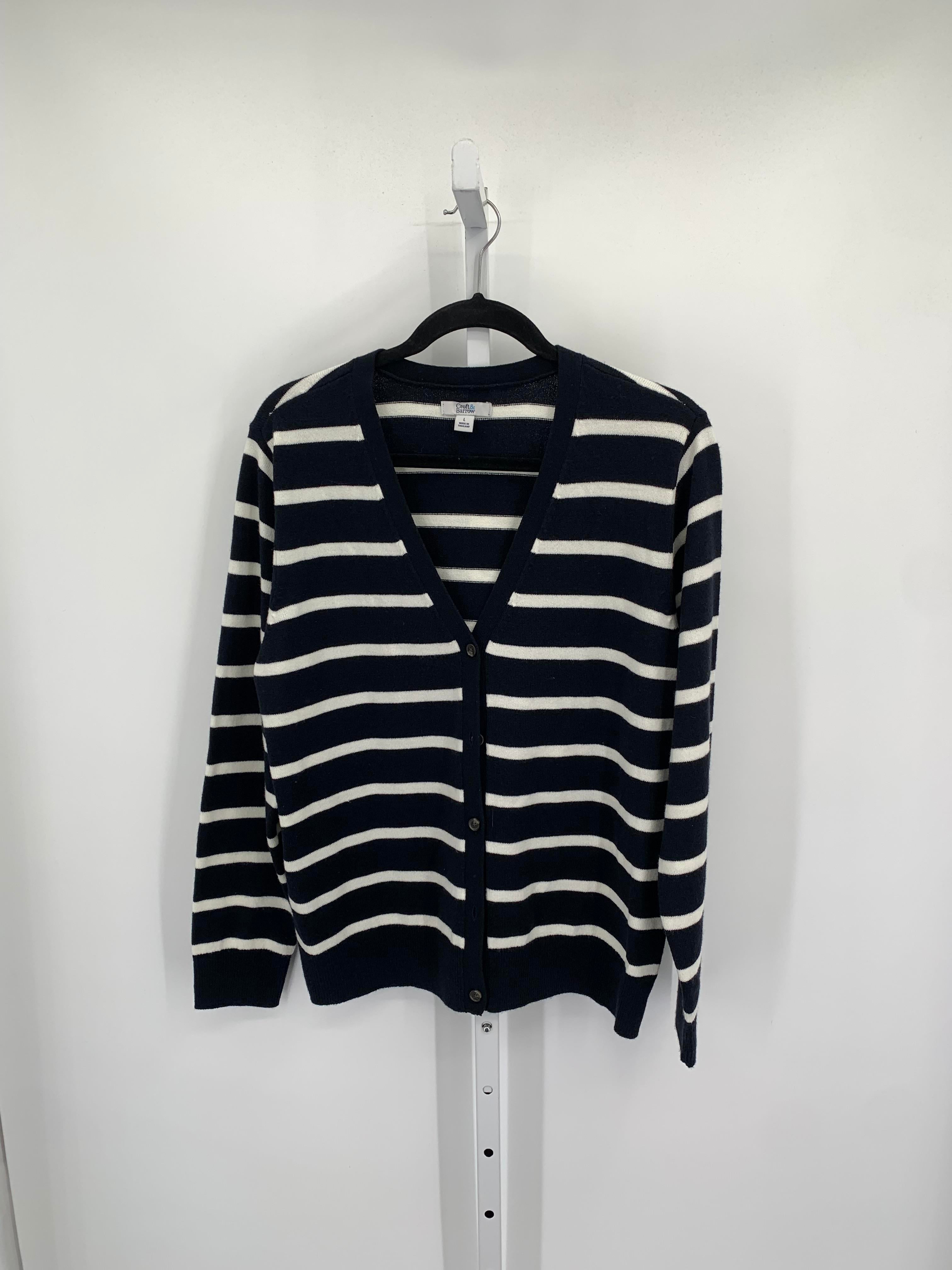 Croft & Barrow Size Large Misses Long Slv Sweater