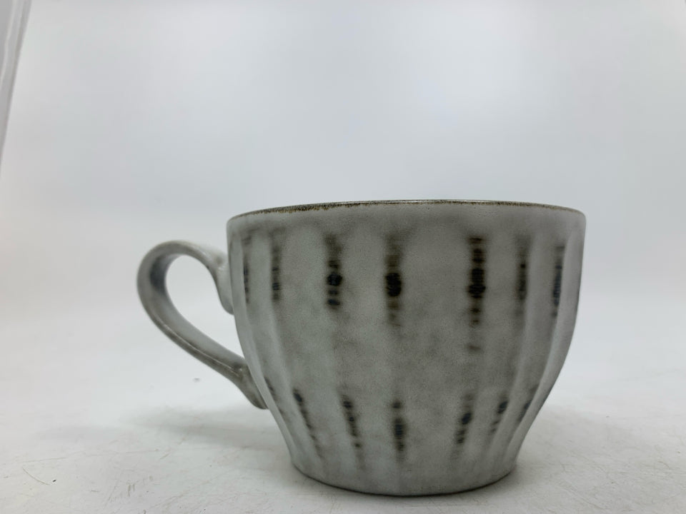 GREY/ BLACK MATTE MUG