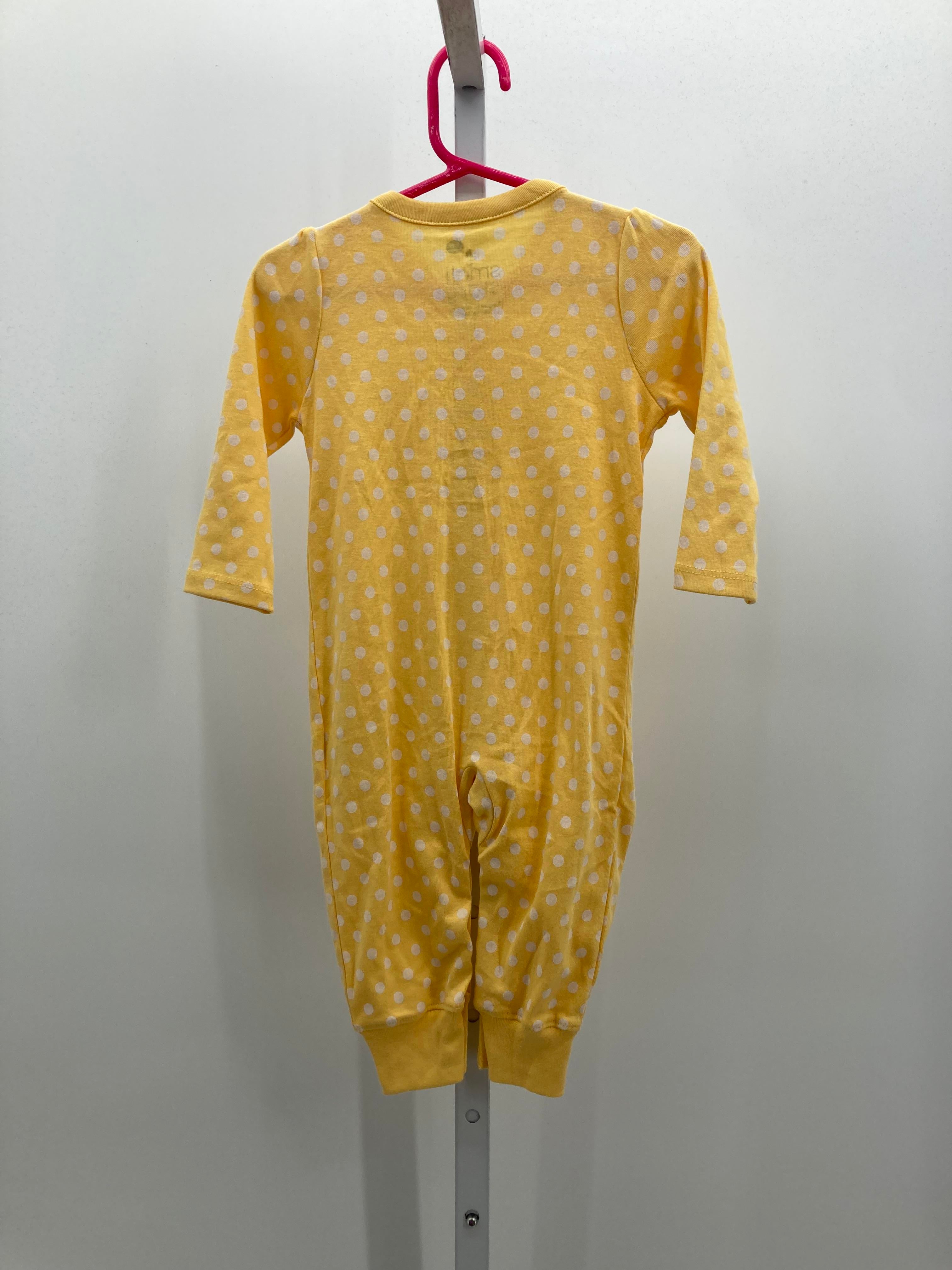 Size 9-12 months Girls Long Slv. Romper
