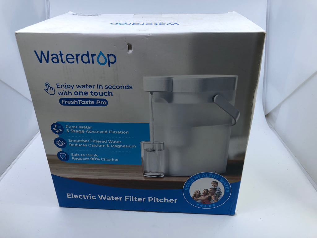 NIB ELECTRIC WATER FILTER PITCHER.