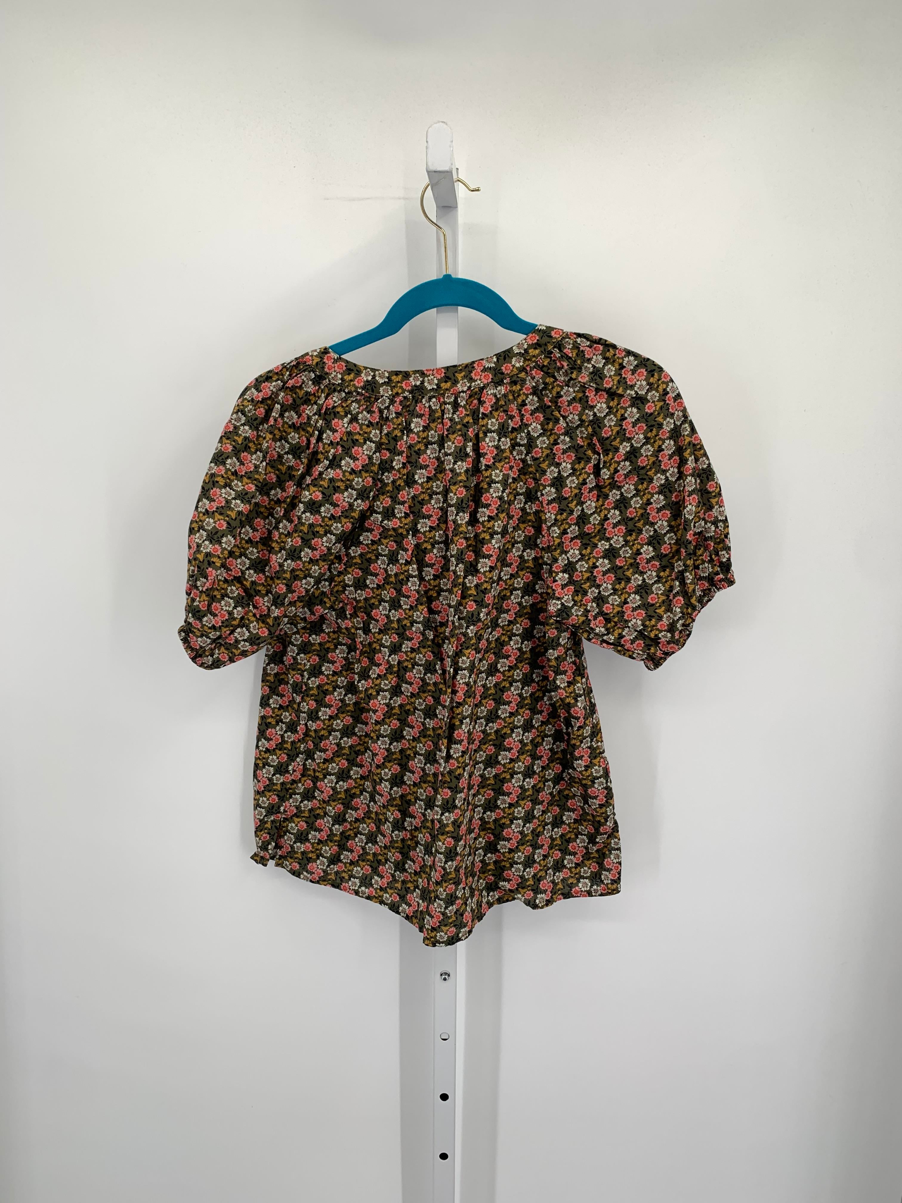 Loft Size Small Misses Short Sleeve Shirt