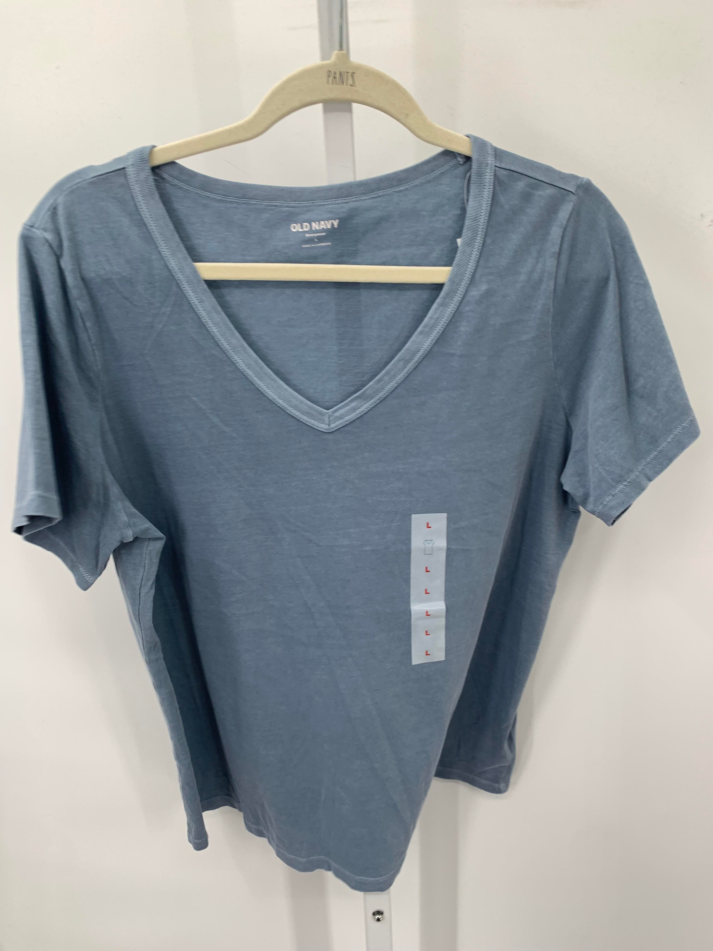 Old Navy Size Large Misses Short Sleeve Shirt