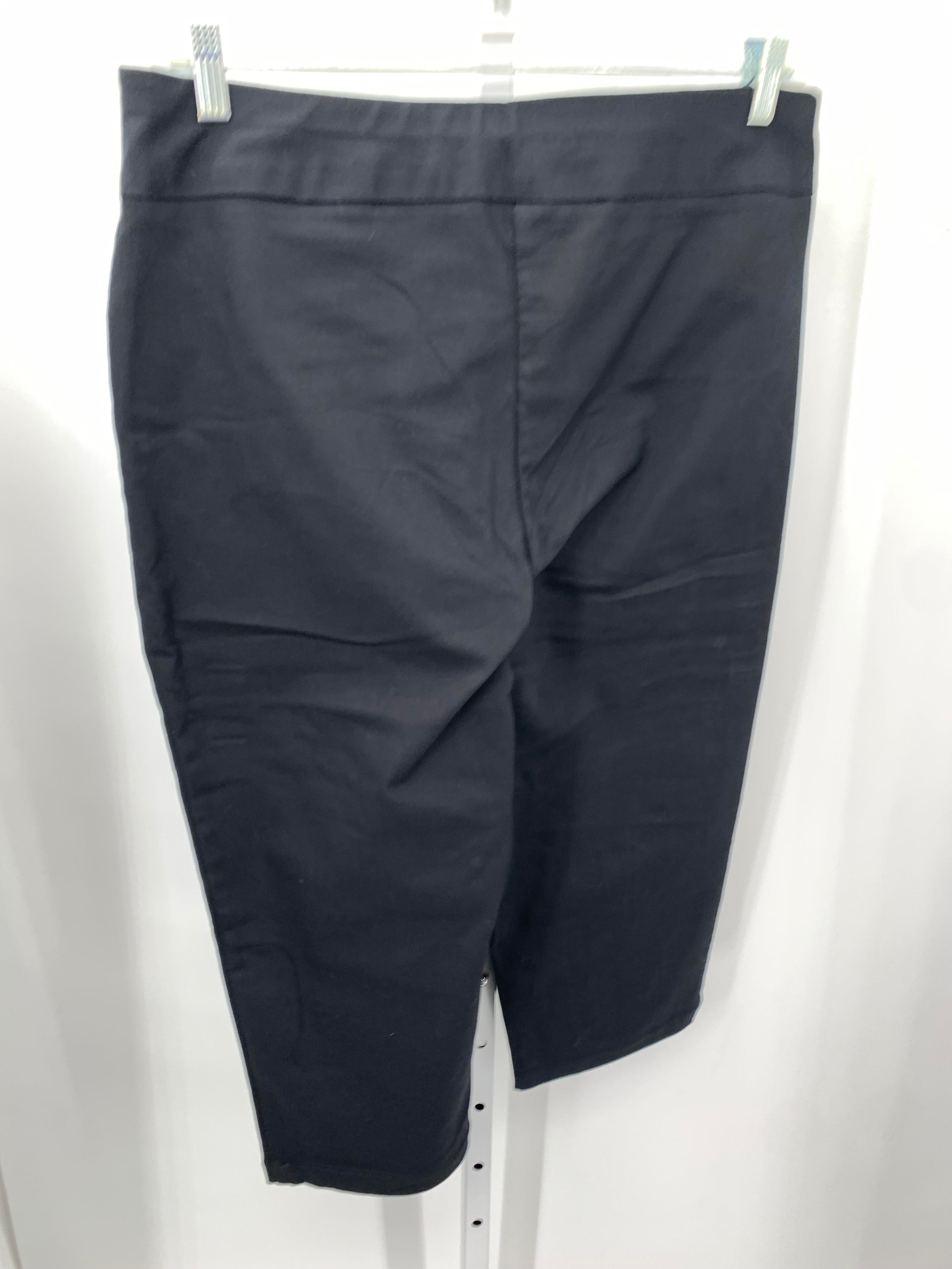 Croft & Barrow Size 14 W Womens Capri Pants
