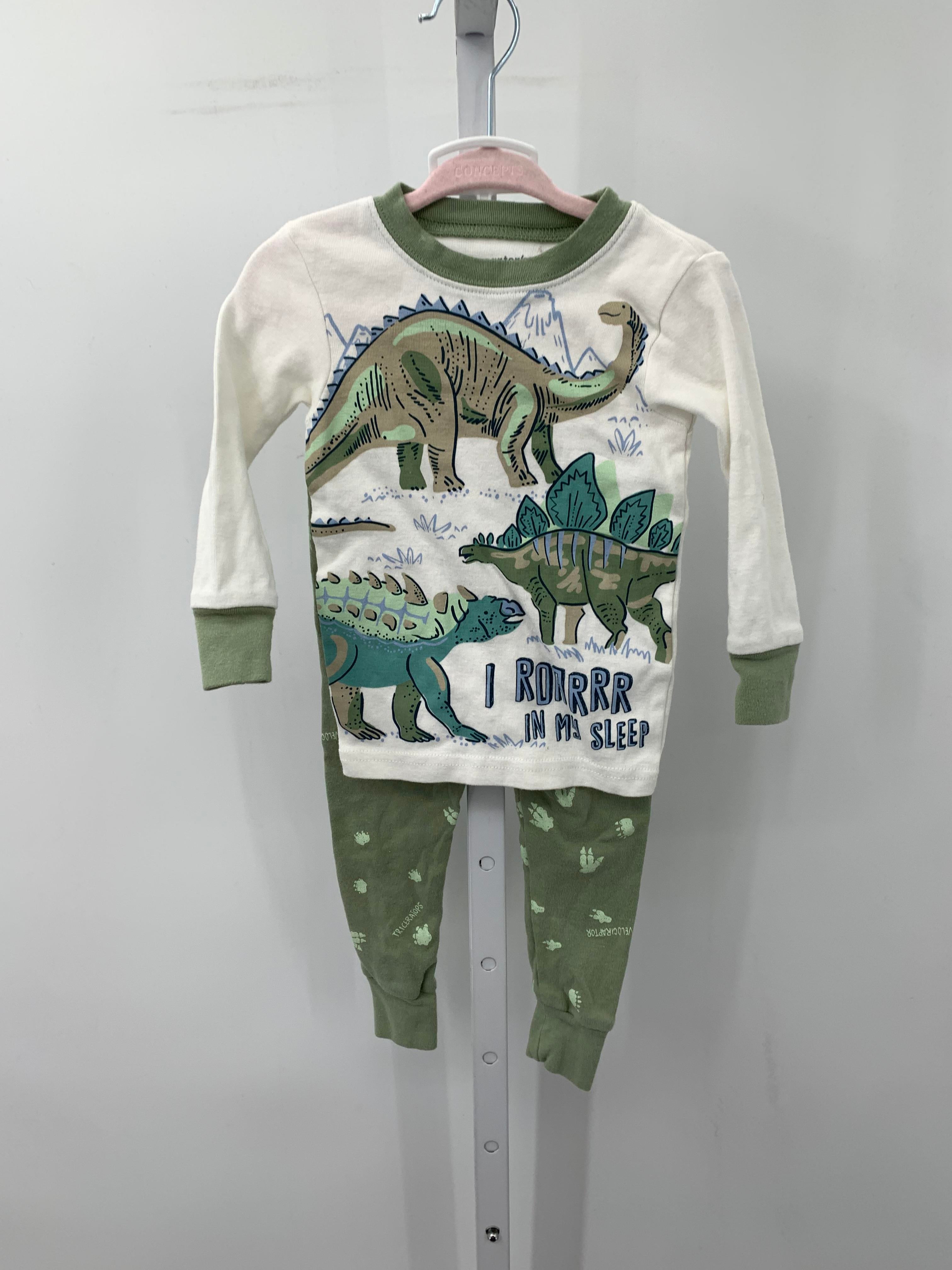 DINOSAURS KNIT PJS