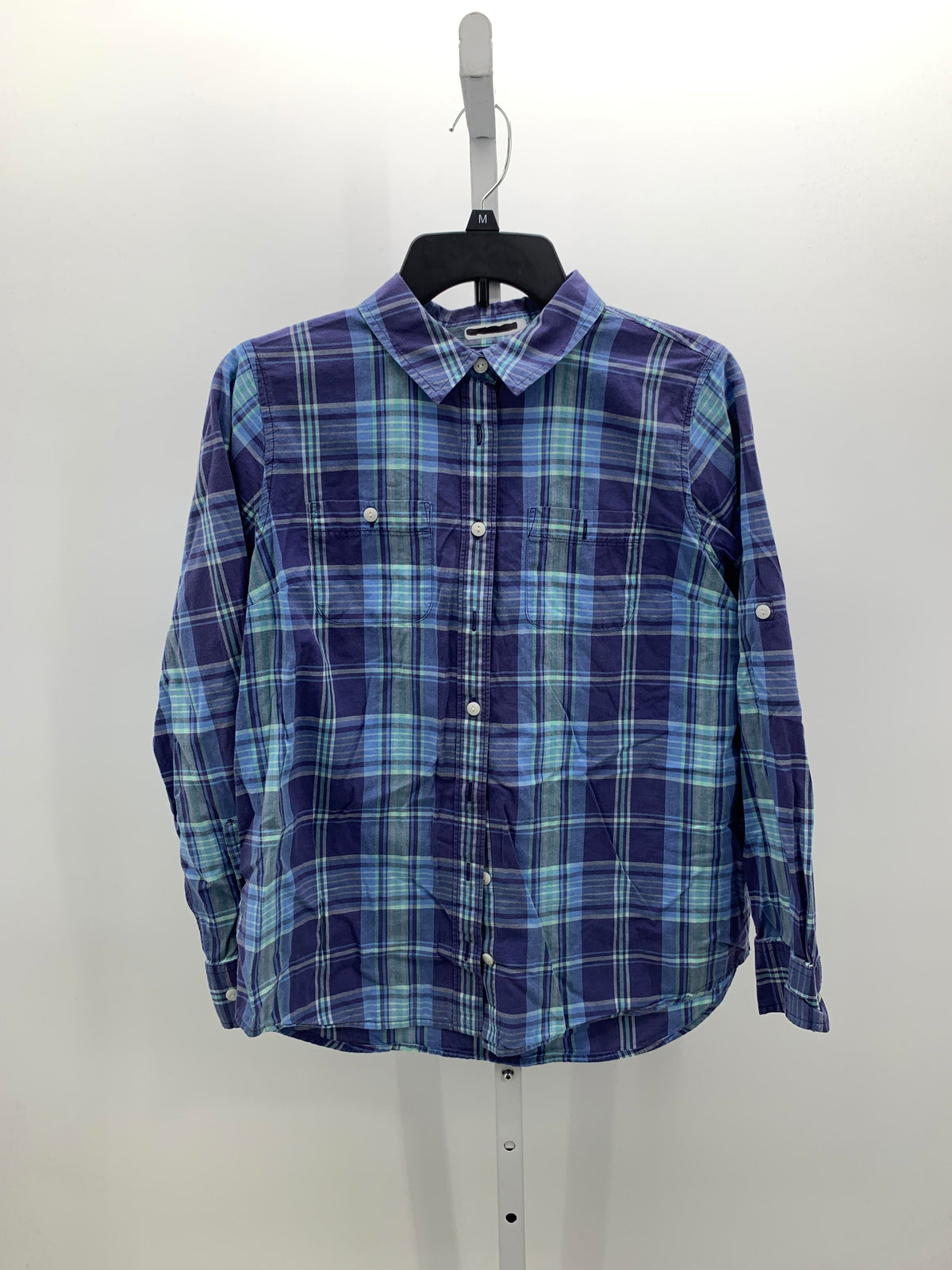 LL Bean Size Medium Misses Long Sleeve Shirt