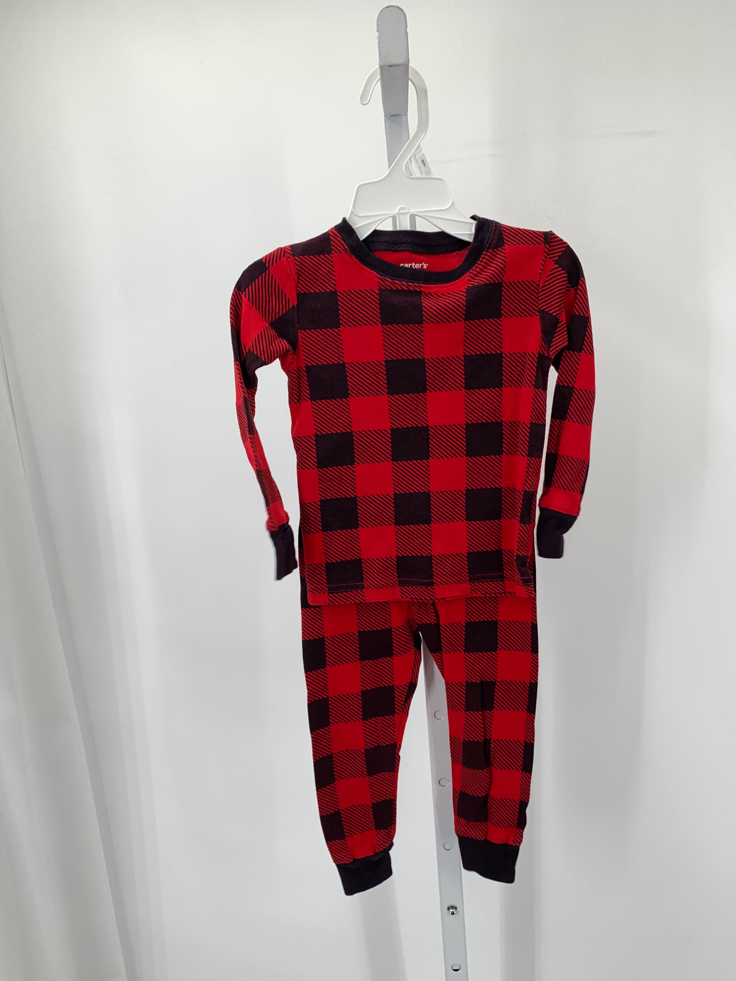 BLACK PLAID PJS
