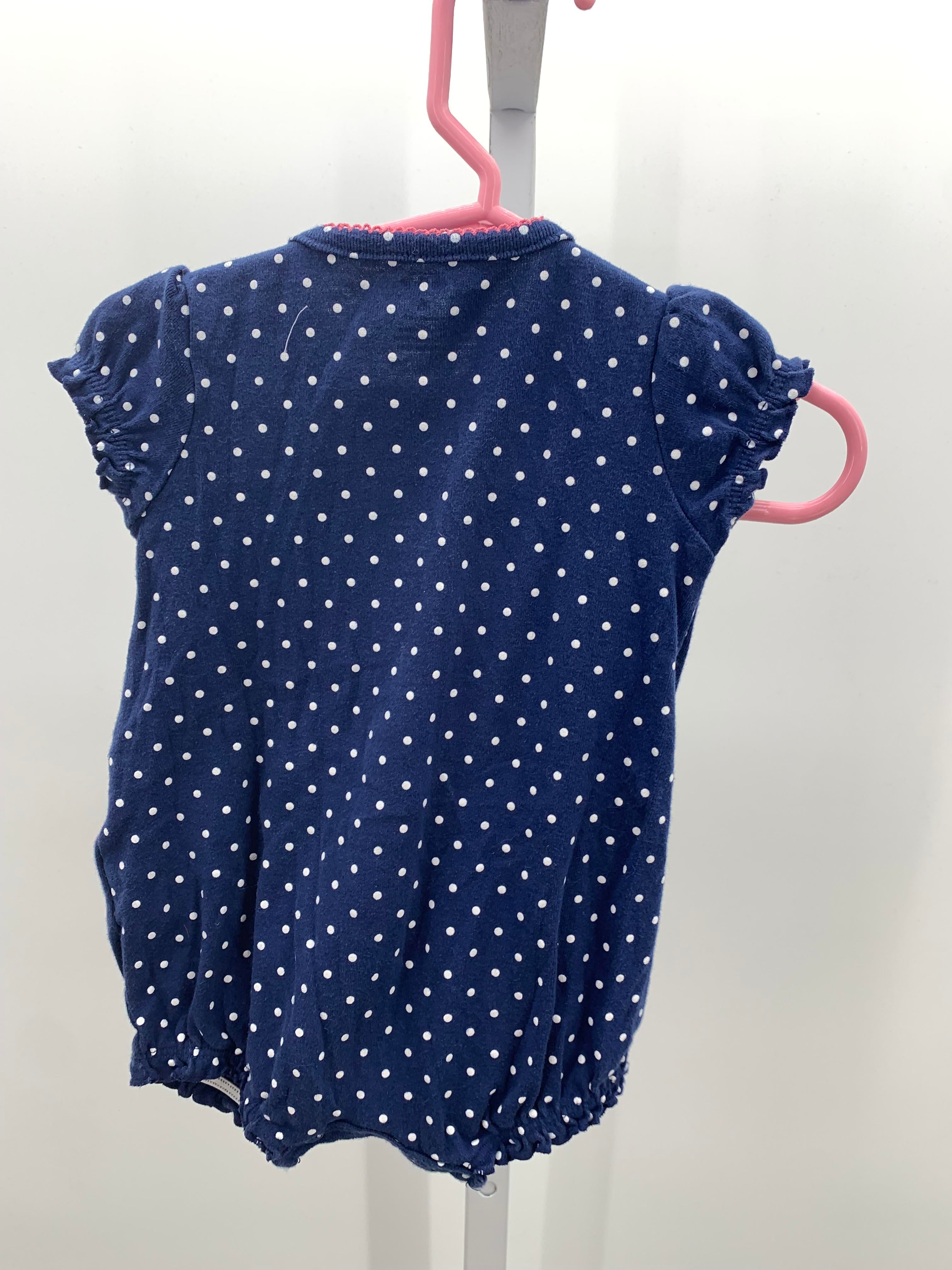 Carters Size 6 Months Girls Short Slv. Romper